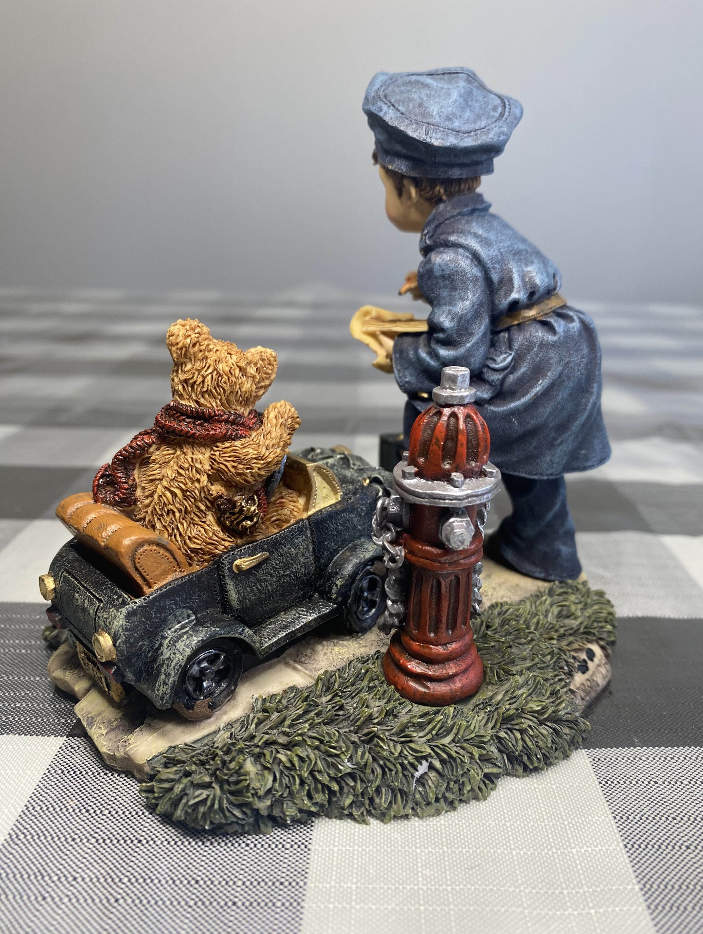 Yesterday's Child Dollstone Coll. Figurine - Boyd Bears Benjamin With Matthew