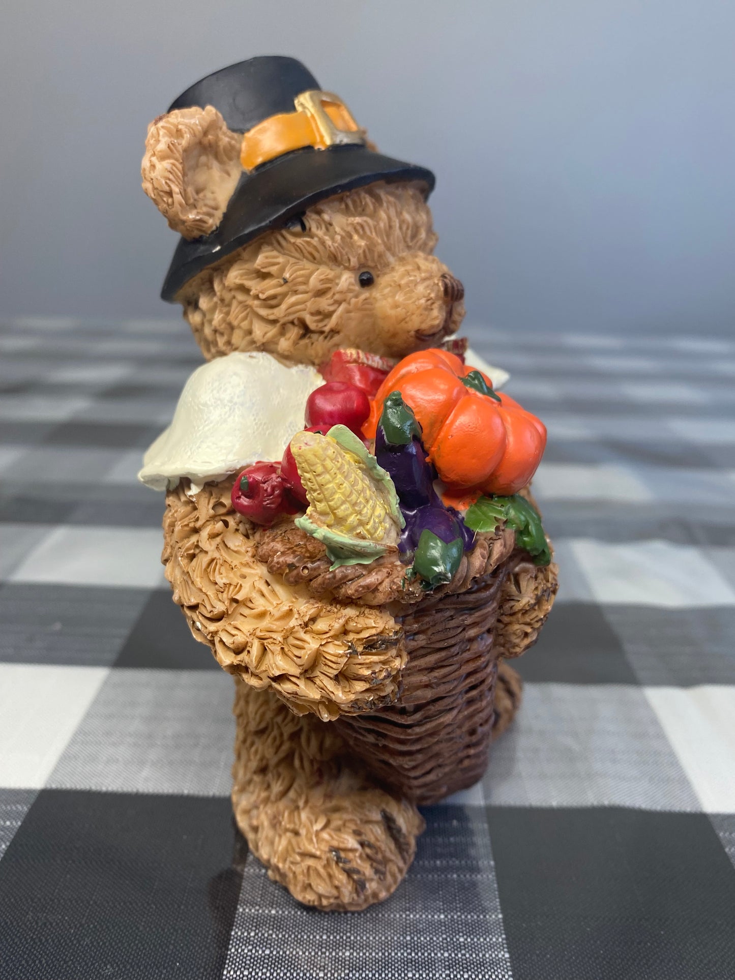 Bear Figurine Thanksgiving