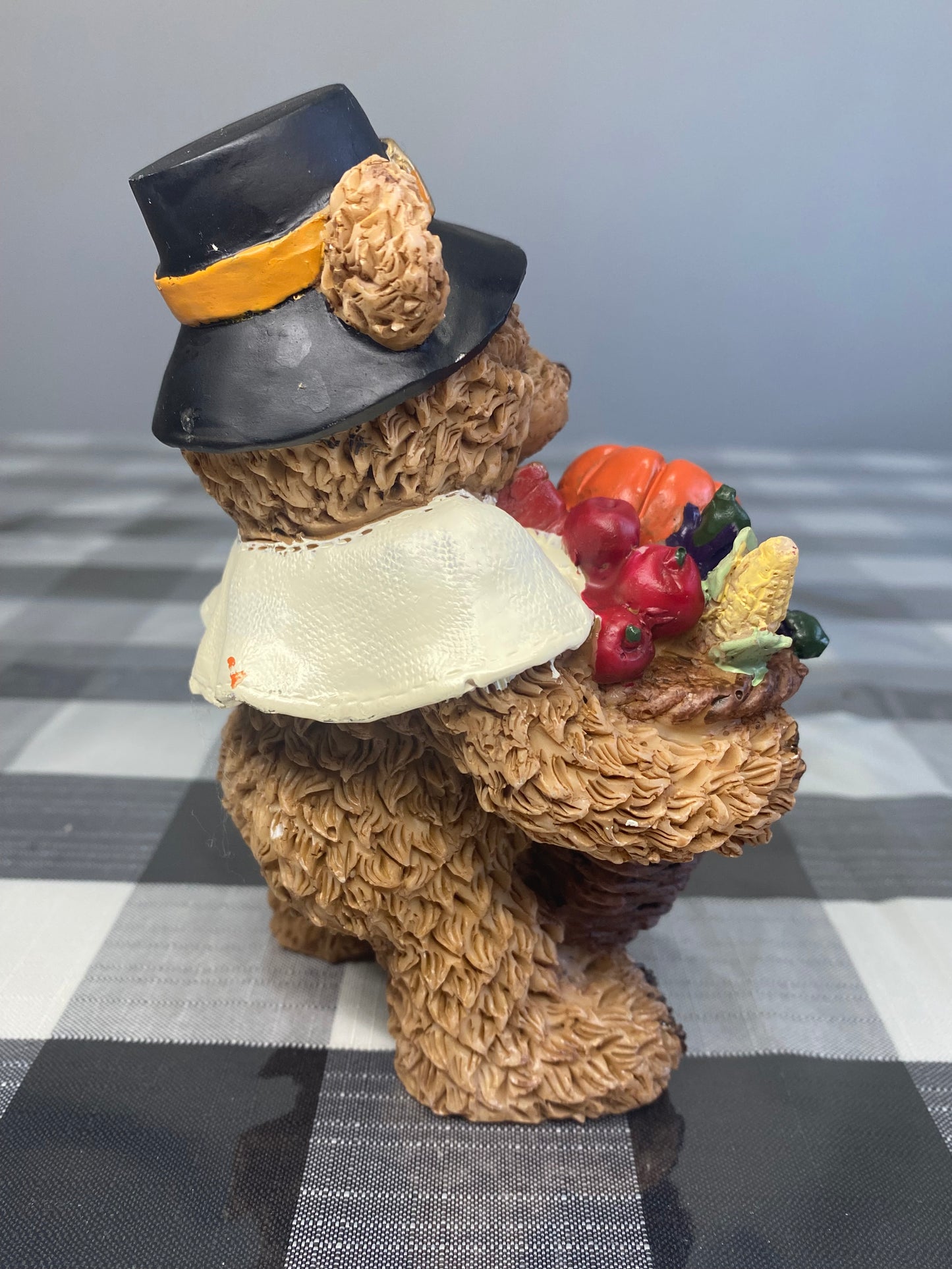 Bear Figurine Thanksgiving