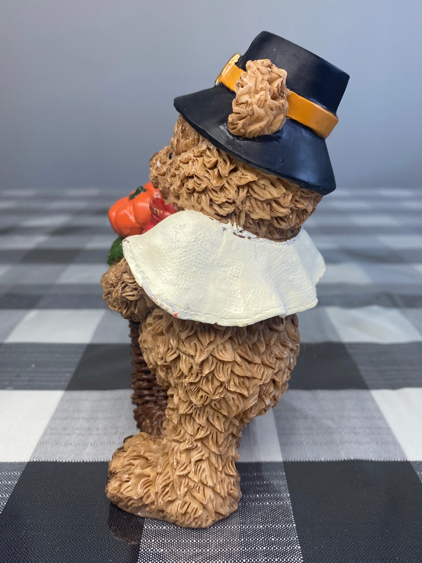 Bear Figurine Thanksgiving