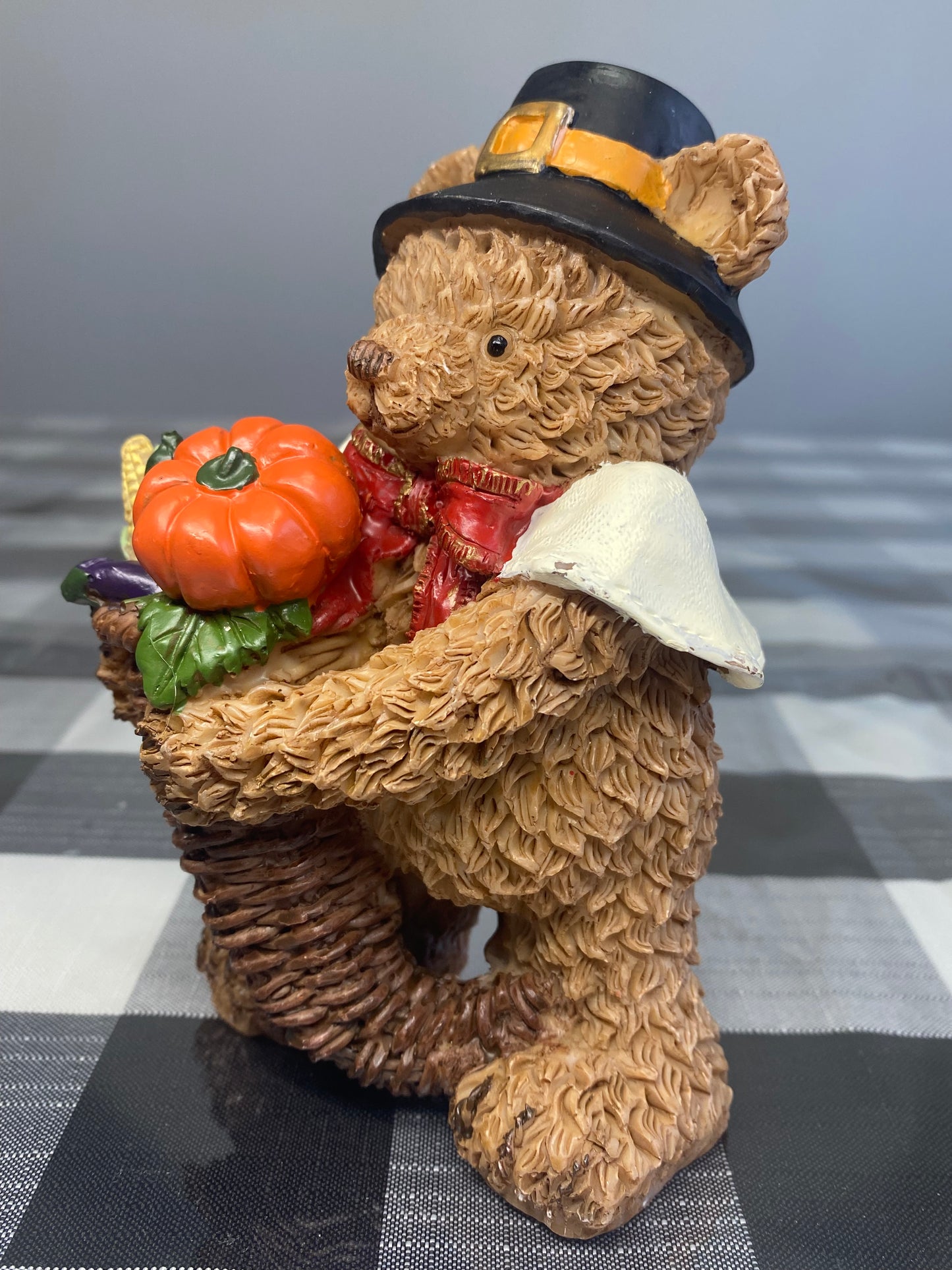 Bear Figurine Thanksgiving