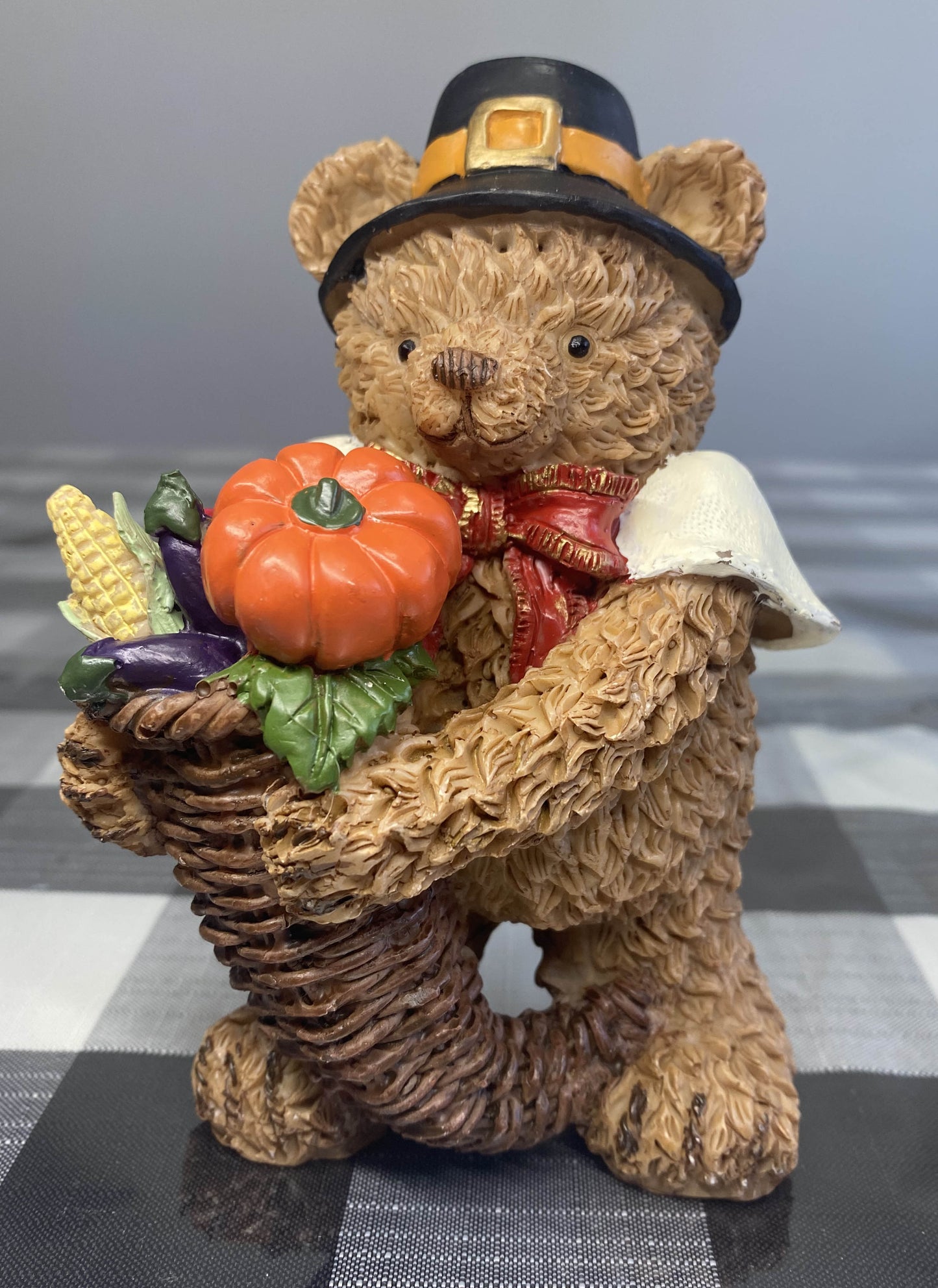 Bear Figurine Thanksgiving