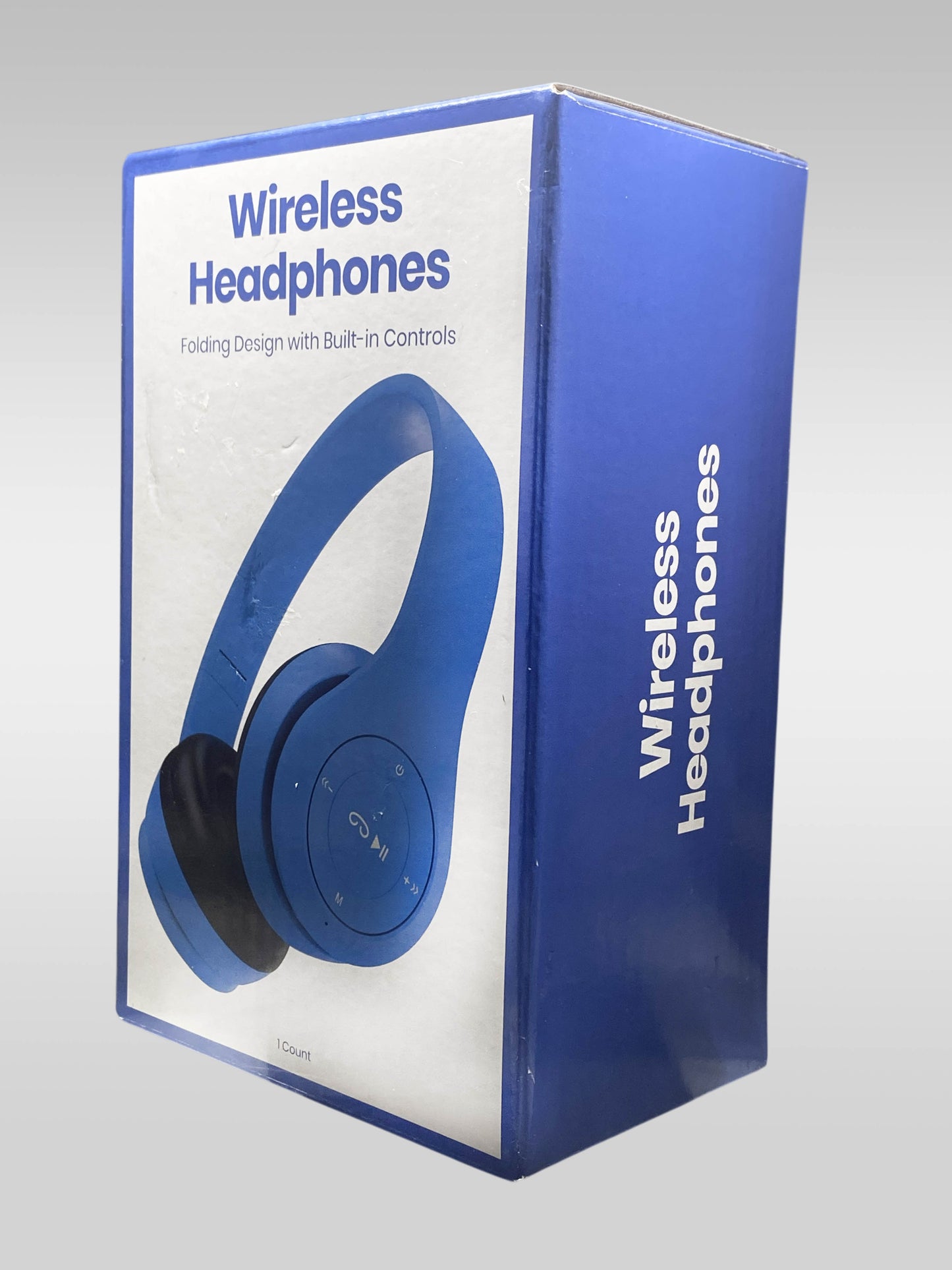 GEMS Wireless Headphones Folding Compact Design, 6hr Battery, Micro USB