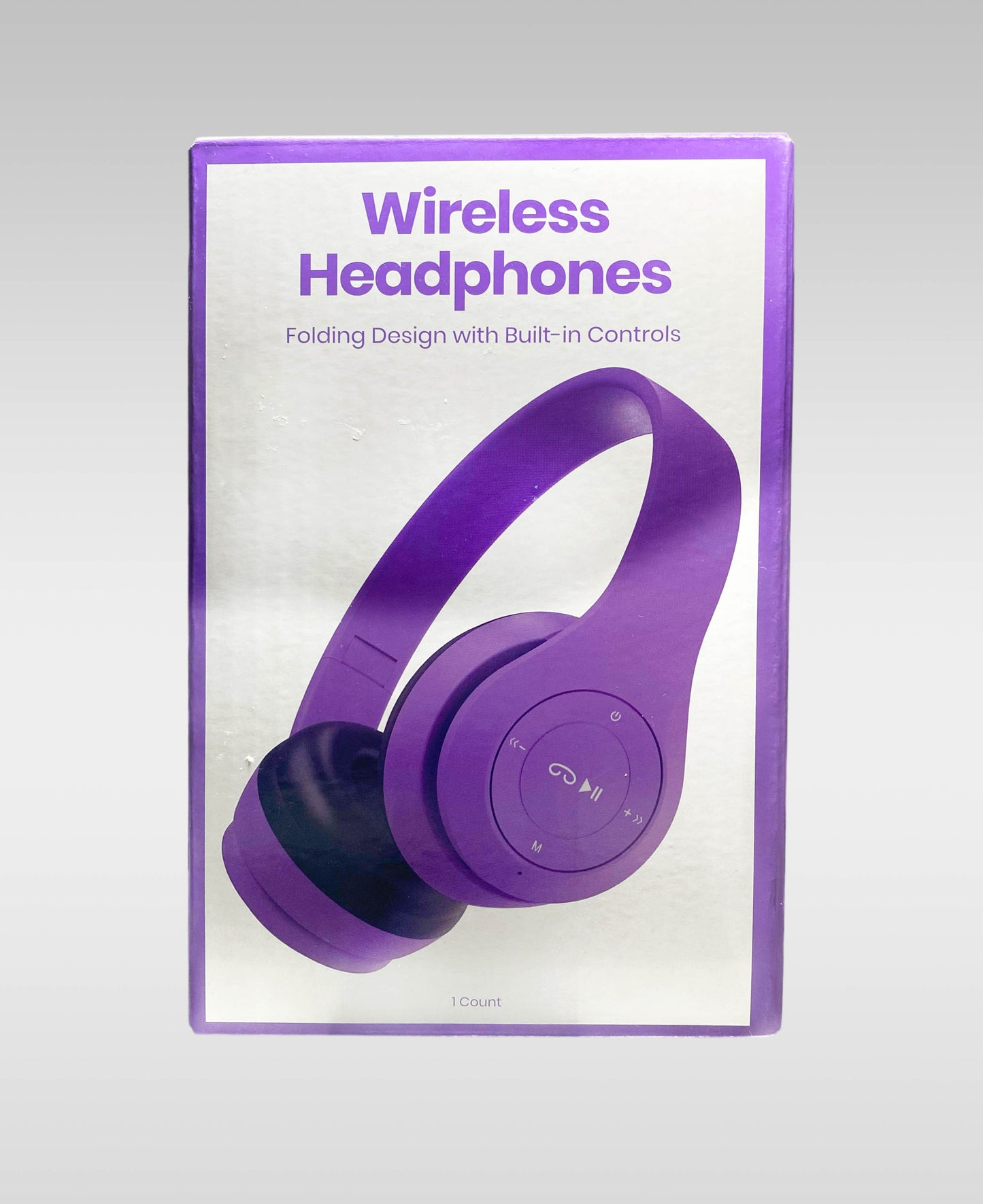 GEMS Wireless Headphones Folding Compact Design, 6hr Battery, Micro USB