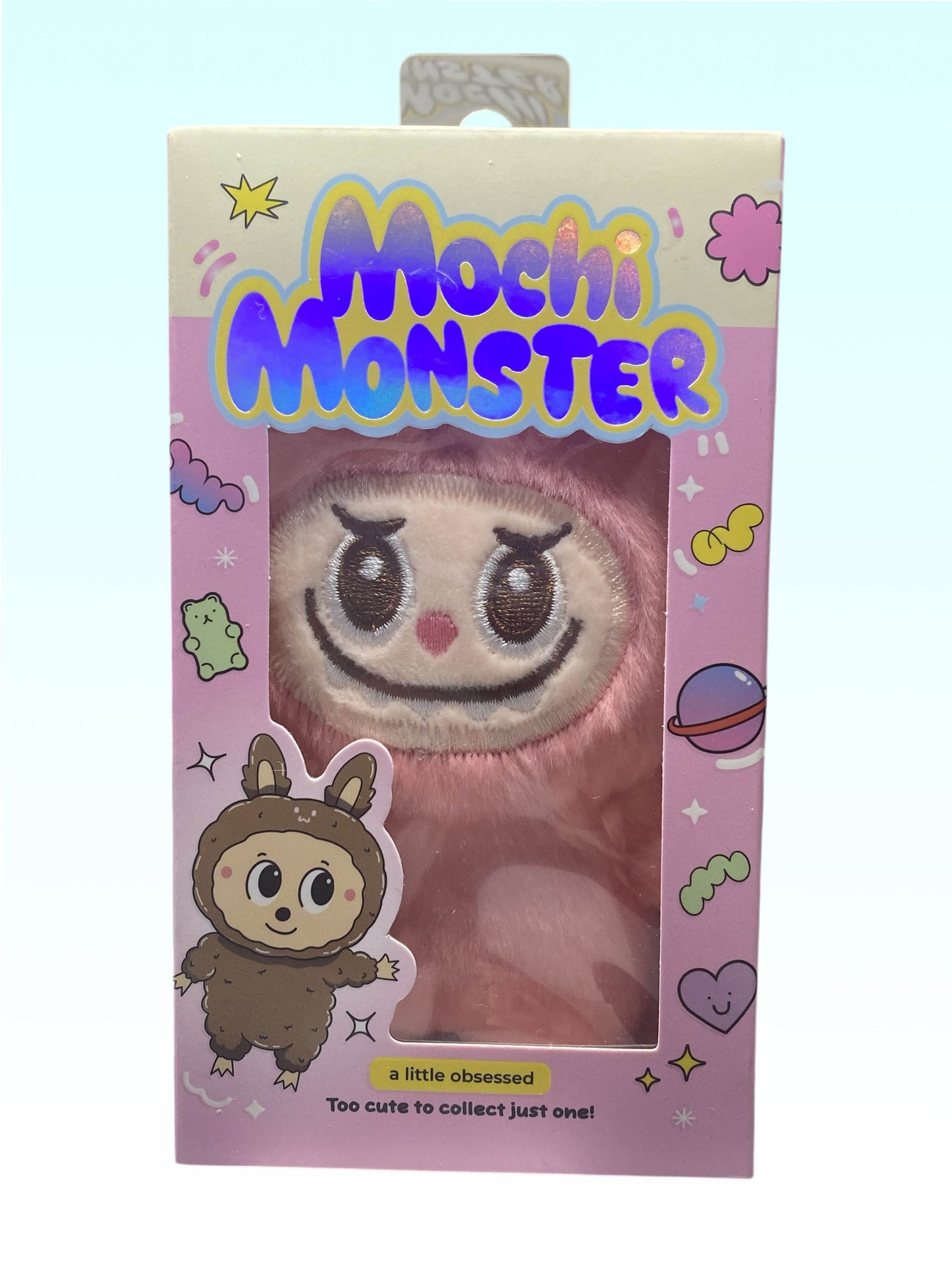 New Mochi Monster Plush Charm Collectible Keychain Monster LiL Obsessed