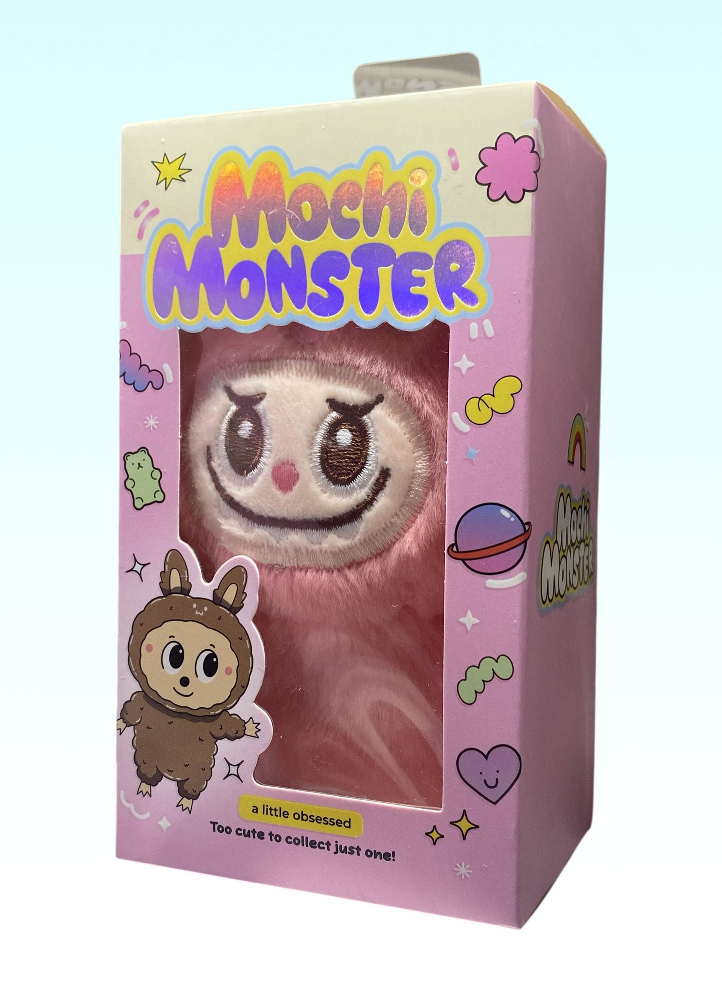 New Mochi Monster Plush Charm Collectible Keychain Monster LiL Obsessed