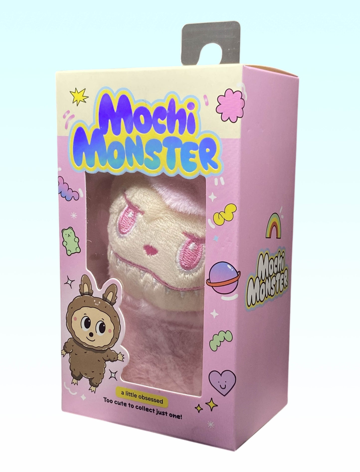 New Mochi Monster Plush Charm Collectible Keychain Monster LiL Obsessed