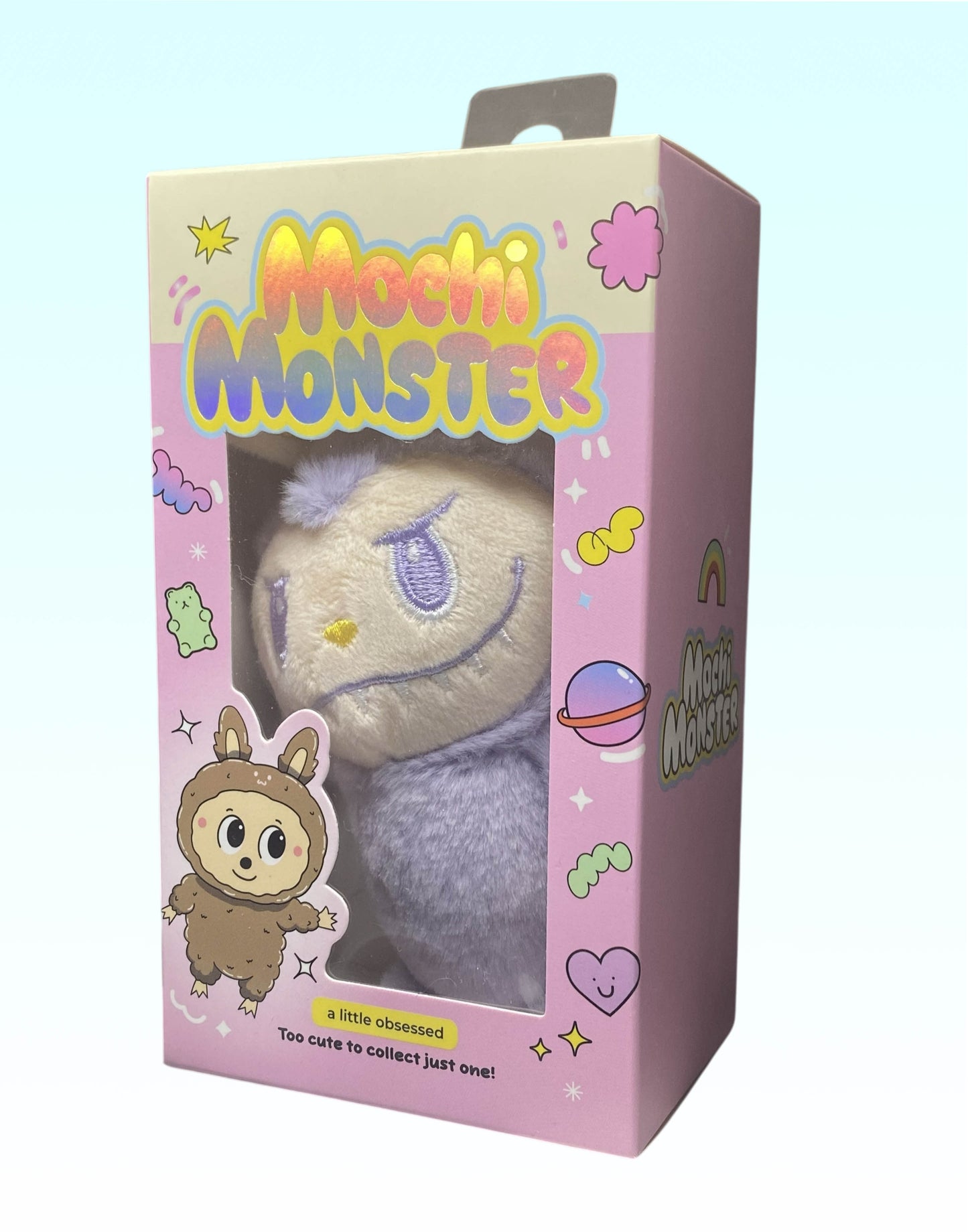 New Mochi Monster Plush Charm Collectible Keychain Monster LiL Obsessed
