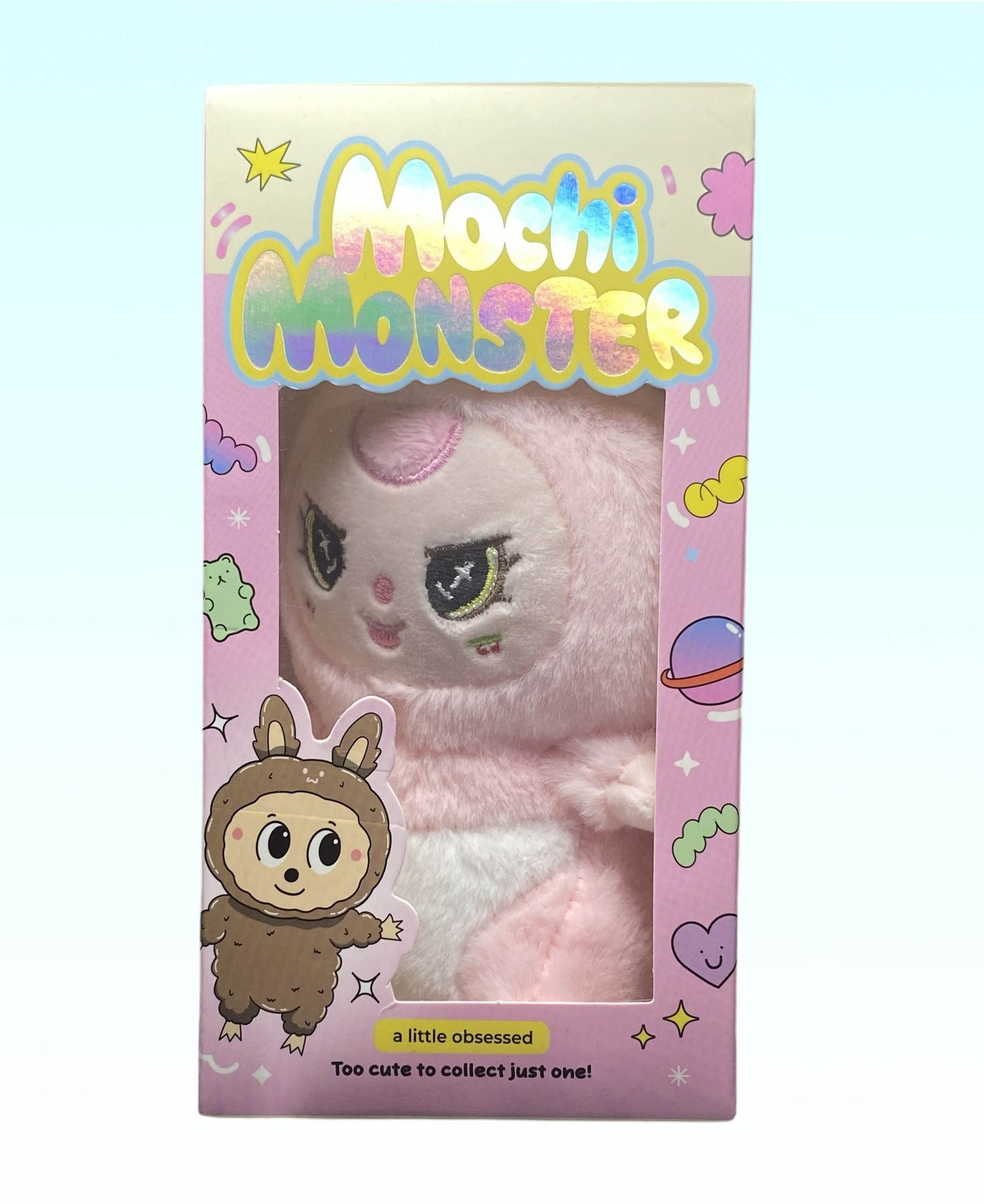 New Mochi Monster Plush Charm Collectible Keychain Monster LiL Obsessed
