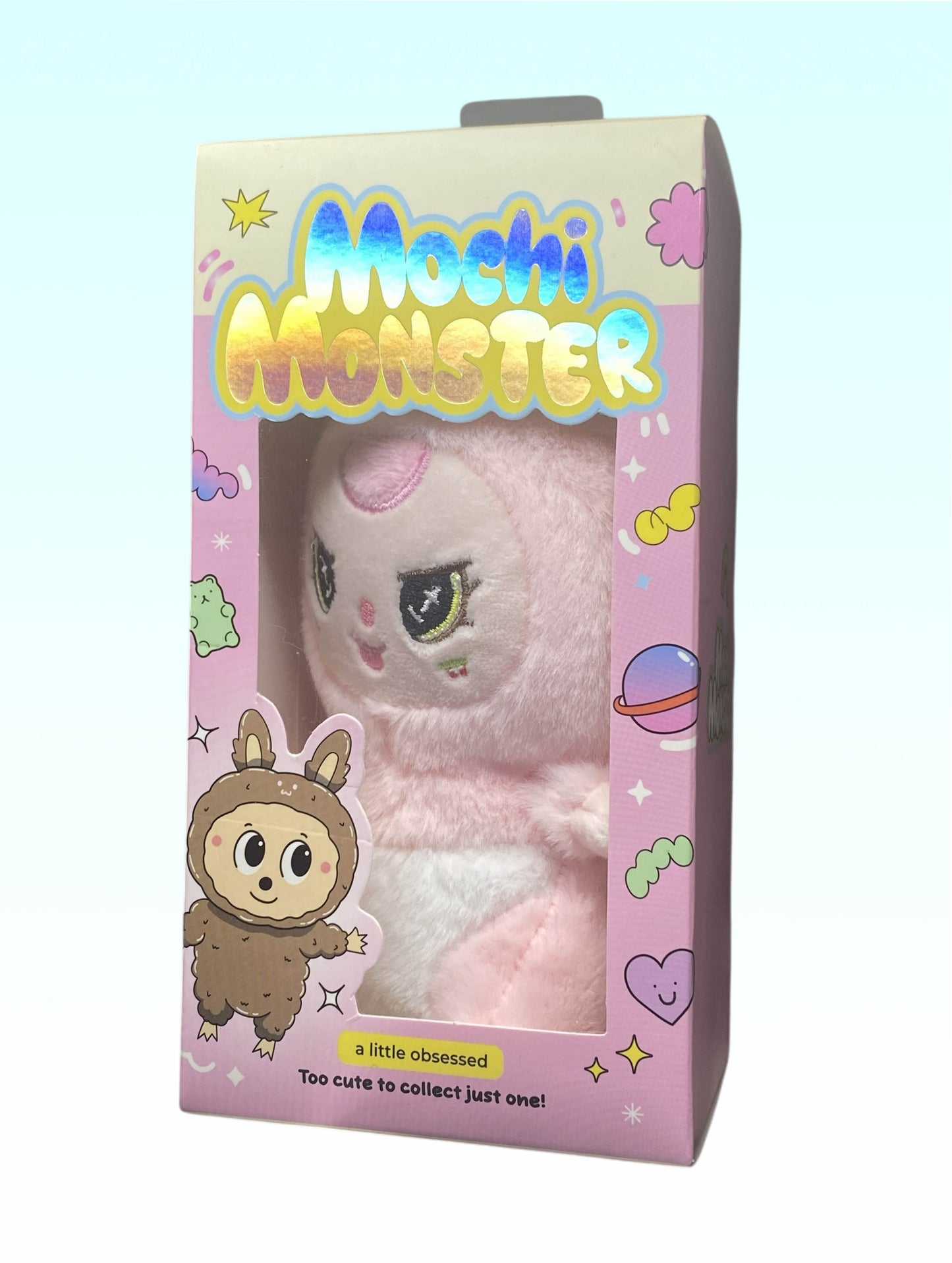 New Mochi Monster Plush Charm Collectible Keychain Monster LiL Obsessed