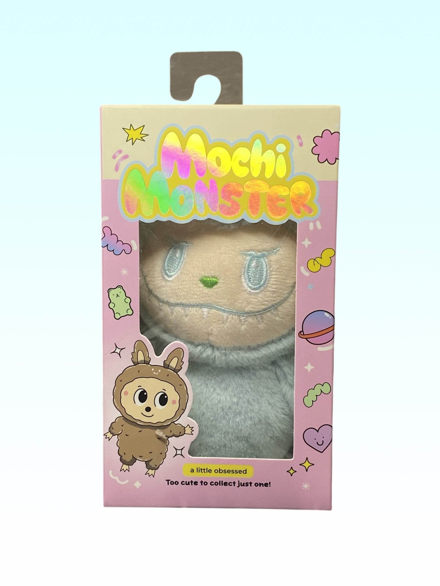 New Mochi Monster Plush Charm Collectible Keychain Monster LiL Obsessed
