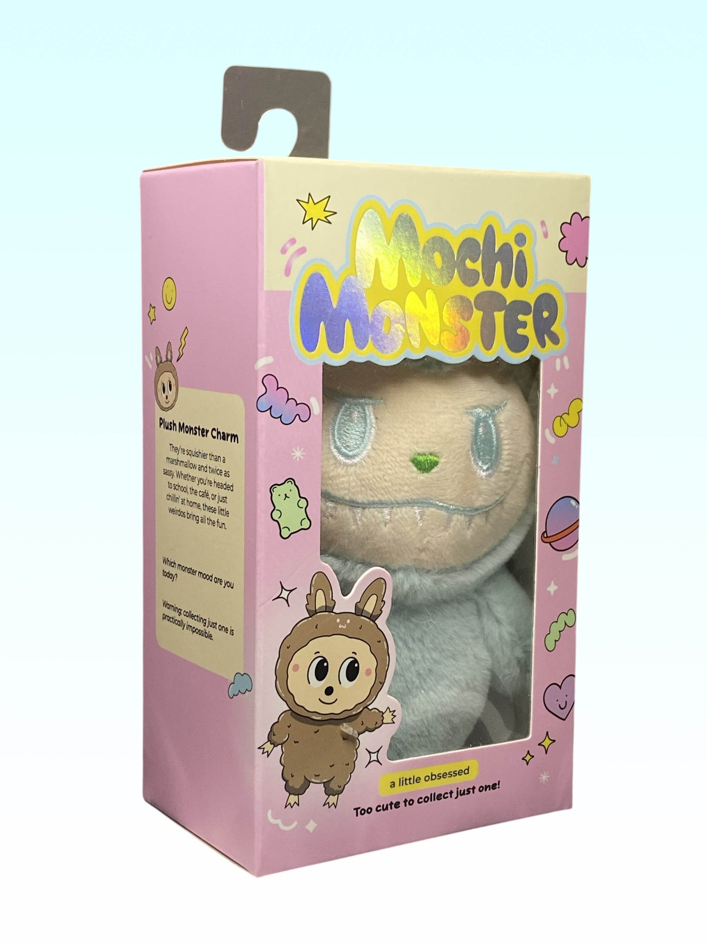 New Mochi Monster Plush Charm Collectible Keychain Monster LiL Obsessed
