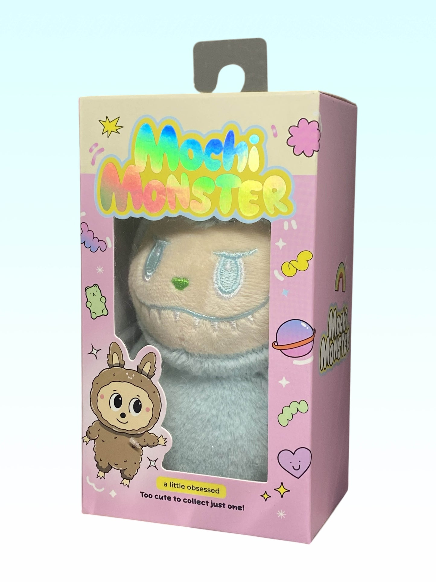 New Mochi Monster Plush Charm Collectible Keychain Monster LiL Obsessed