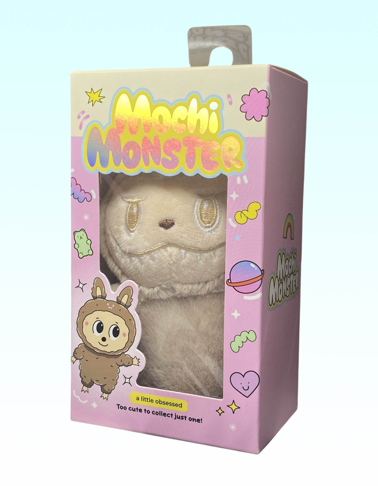New Mochi Monster Plush Charm Collectible Keychain Monster LiL Obsessed