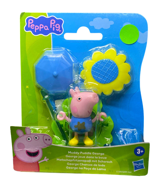 Hasbro Peppa Pig George Muddy Puddle Figure Blister Pack