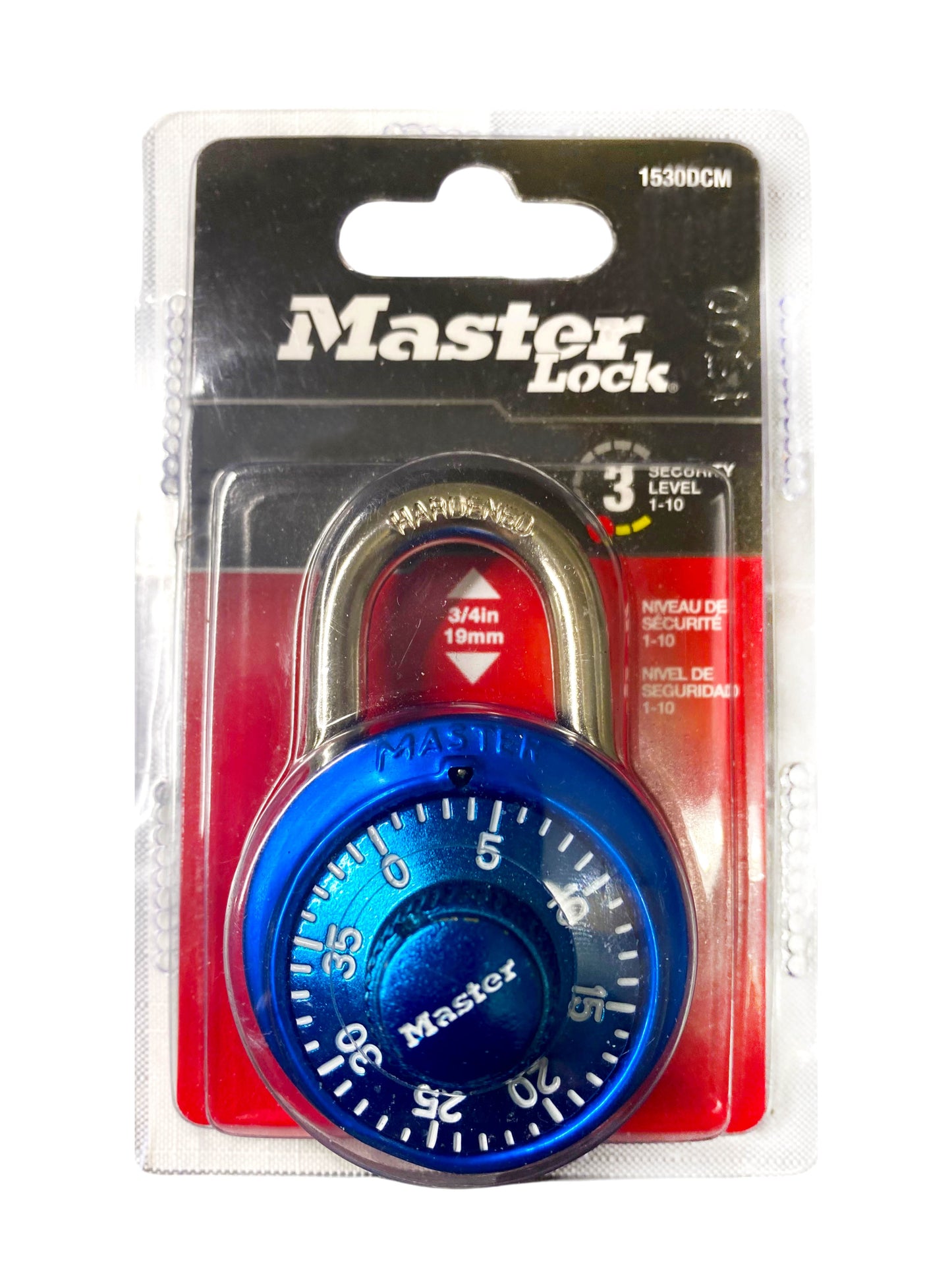 Master Lock Combination Padlock Blue Locker