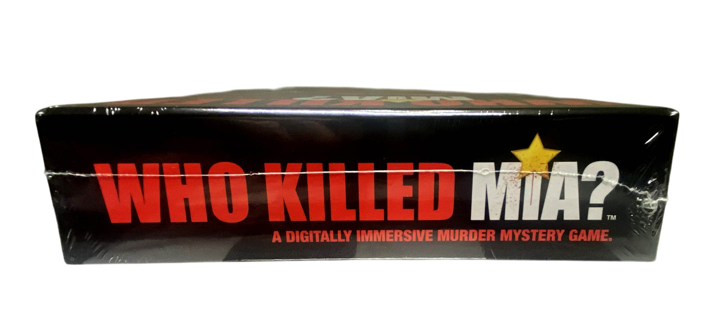 Who Killed Mia A Digitally Immersive Murder Mystery Adult Crime Board Game NIB