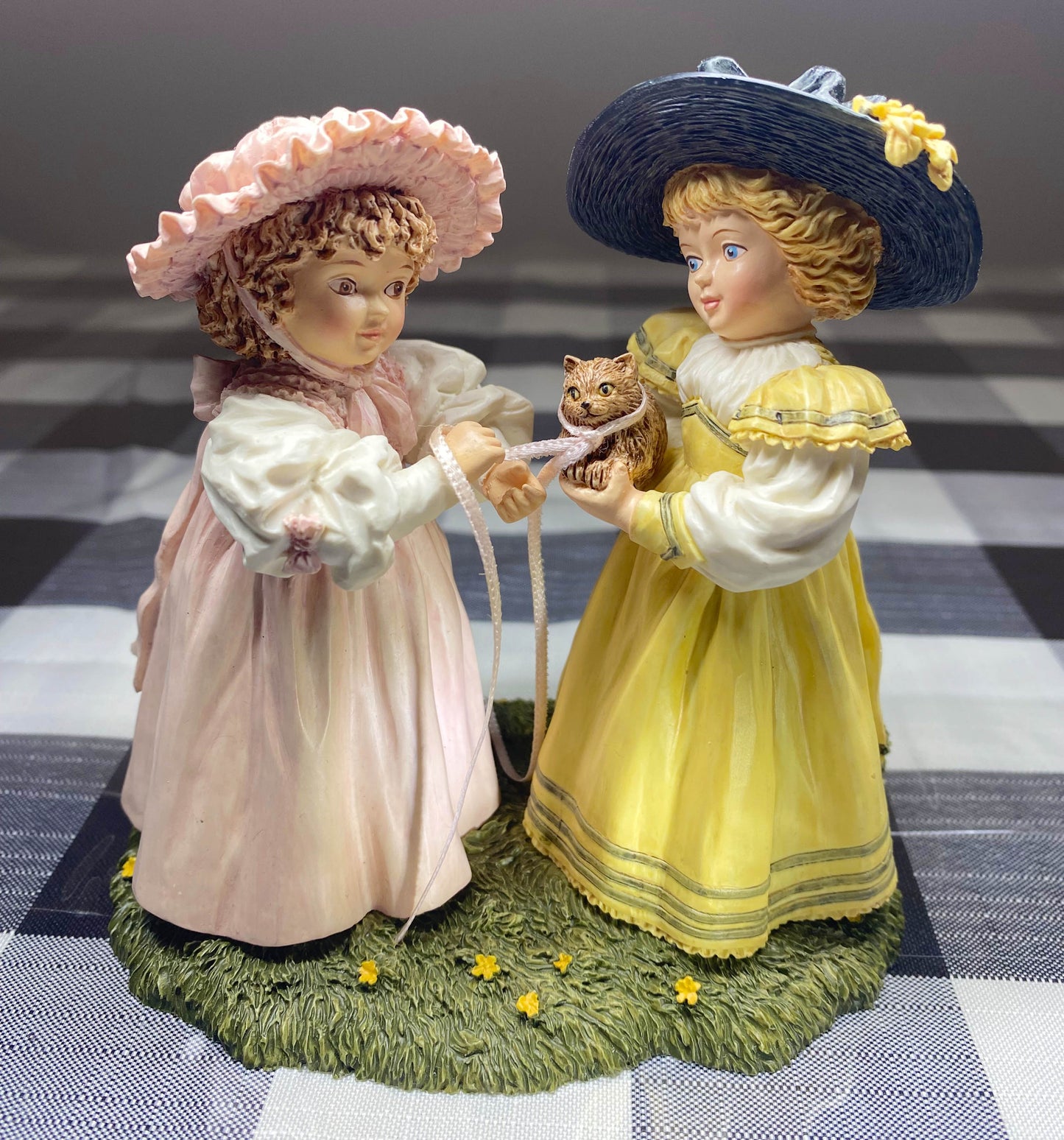 Vintage Maud Humphrey Bogart "NEW FRIENDS" 1992 sculpture limited edition Great