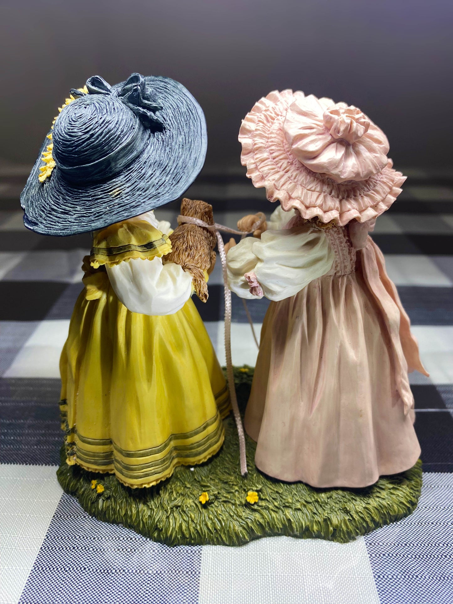 Vintage Maud Humphrey Bogart "NEW FRIENDS" 1992 sculpture limited edition Great