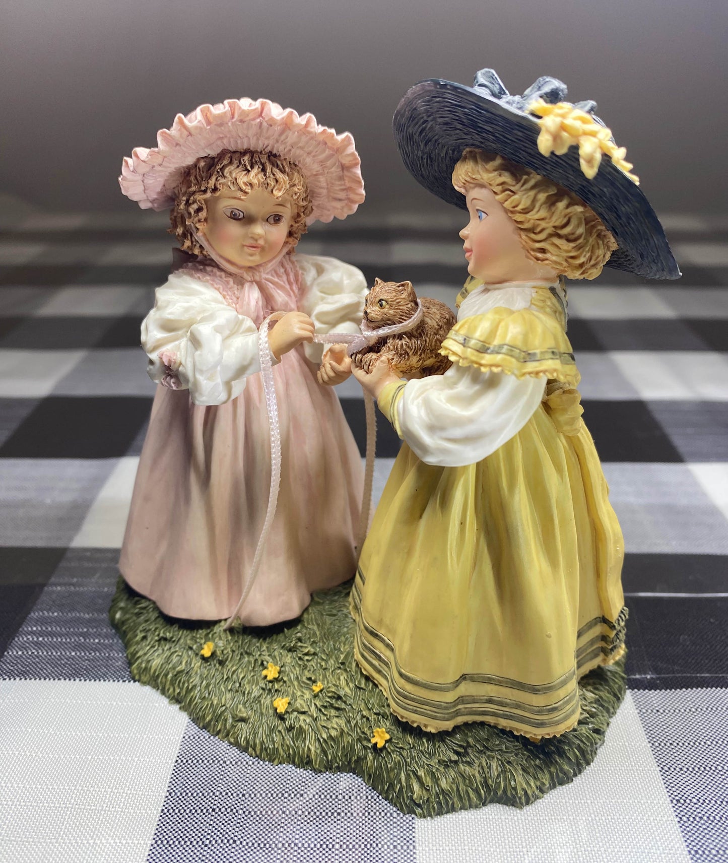 Vintage Maud Humphrey Bogart "NEW FRIENDS" 1992 sculpture limited edition Great