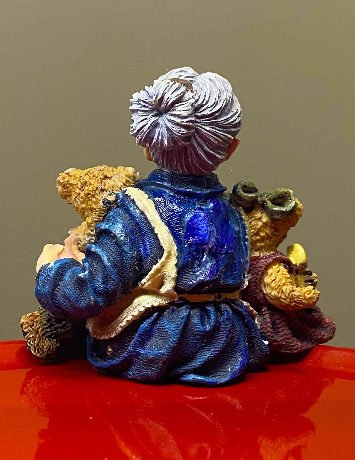 Boyds Bear Wee Folkstone Grandma Shelf Sitter Figurine 36106