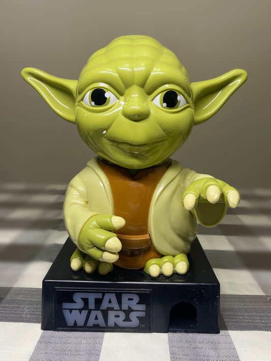 Large STAR WARS YODA Candy Dispenser 2012. 9” Inches Tall
