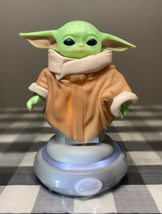 2020 Peachtree Playthings Lucasfilm Yoda The Child Tabletop 8-1/2" Light