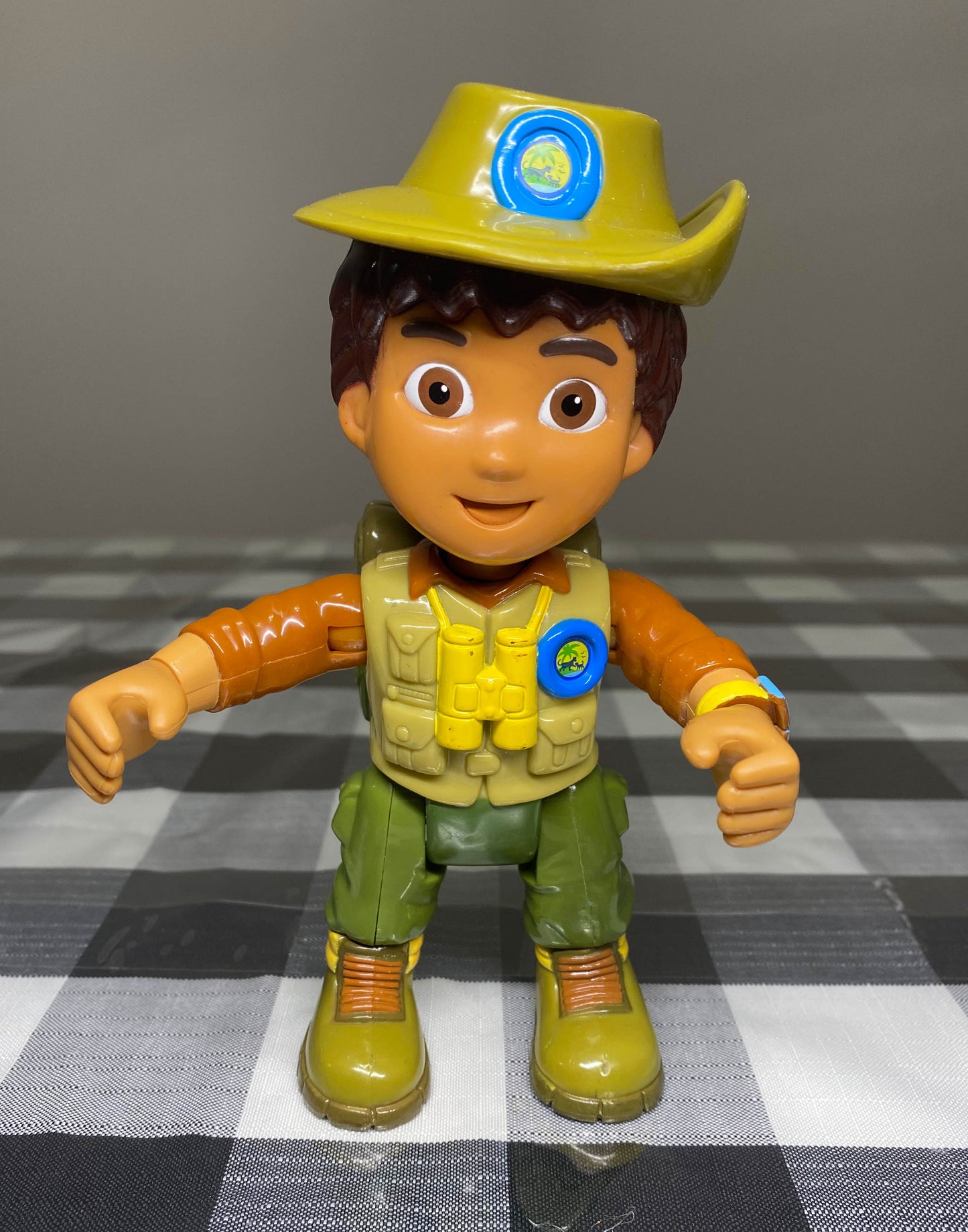 Go Diego Extreme Rescue Rainforest Poseable Figure w. Backpack - NICE!