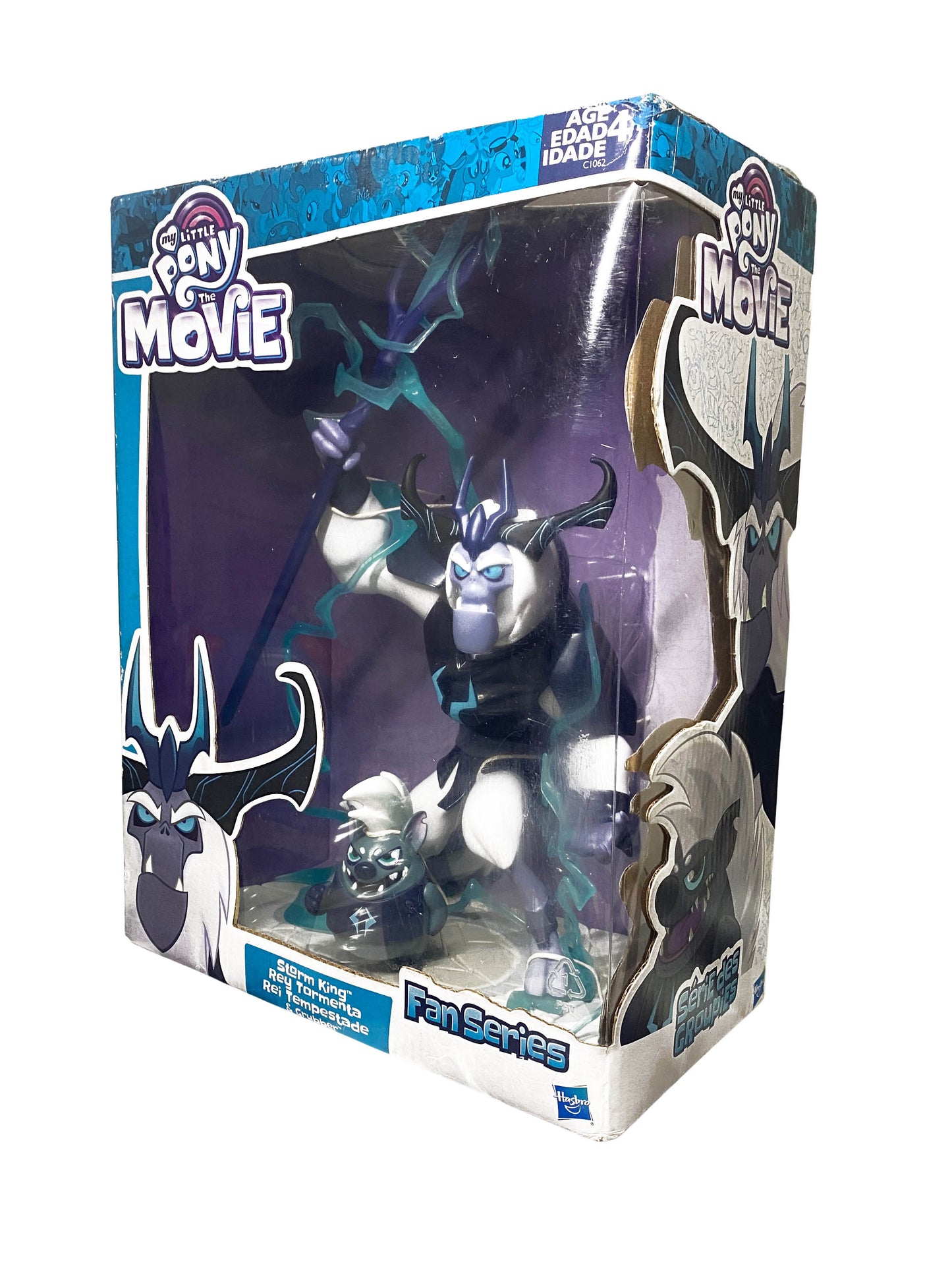 MY LITTLE PONY THE MOVIE FAN SERIES STORM KING REY TORMENTA & GRUBBER