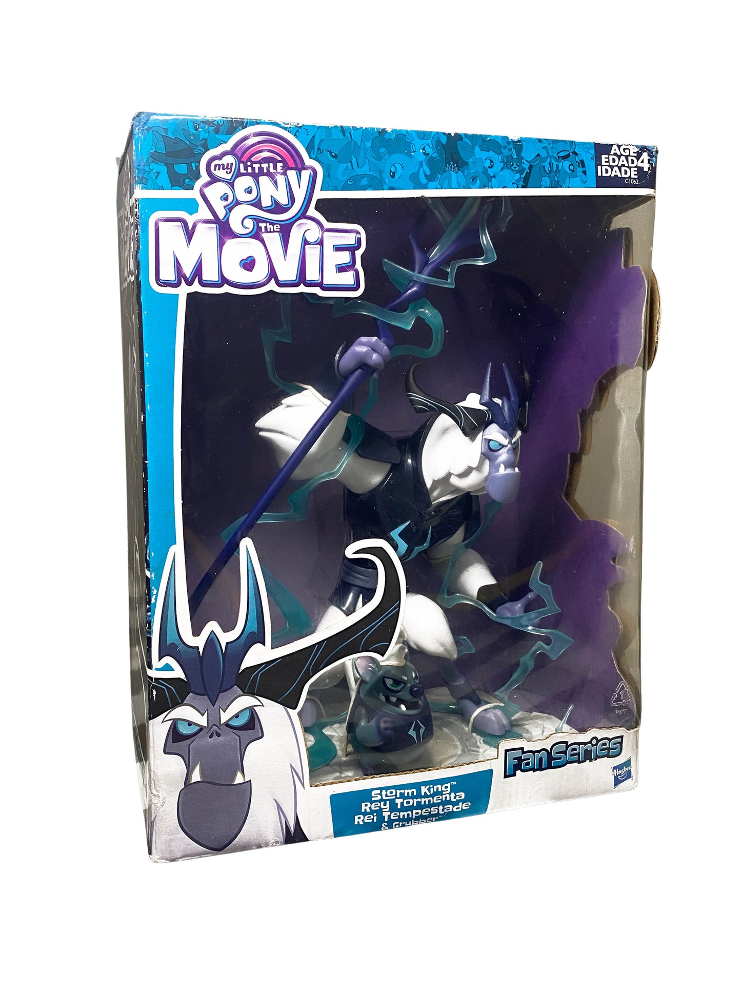 MY LITTLE PONY THE MOVIE FAN SERIES STORM KING REY TORMENTA & GRUBBER