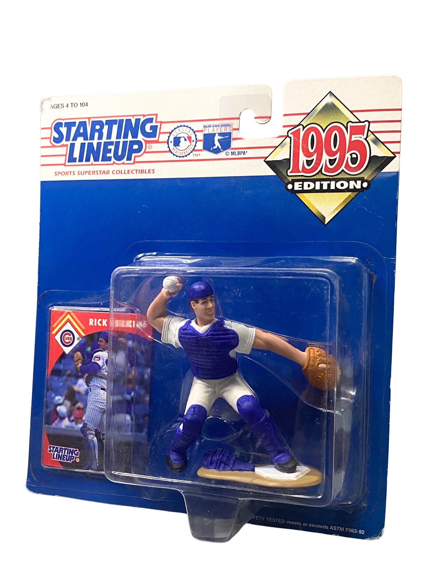 1995  RICK WILKINS - Starting Lineup (SLU) Baseball Figure - CHICAGO CUBS