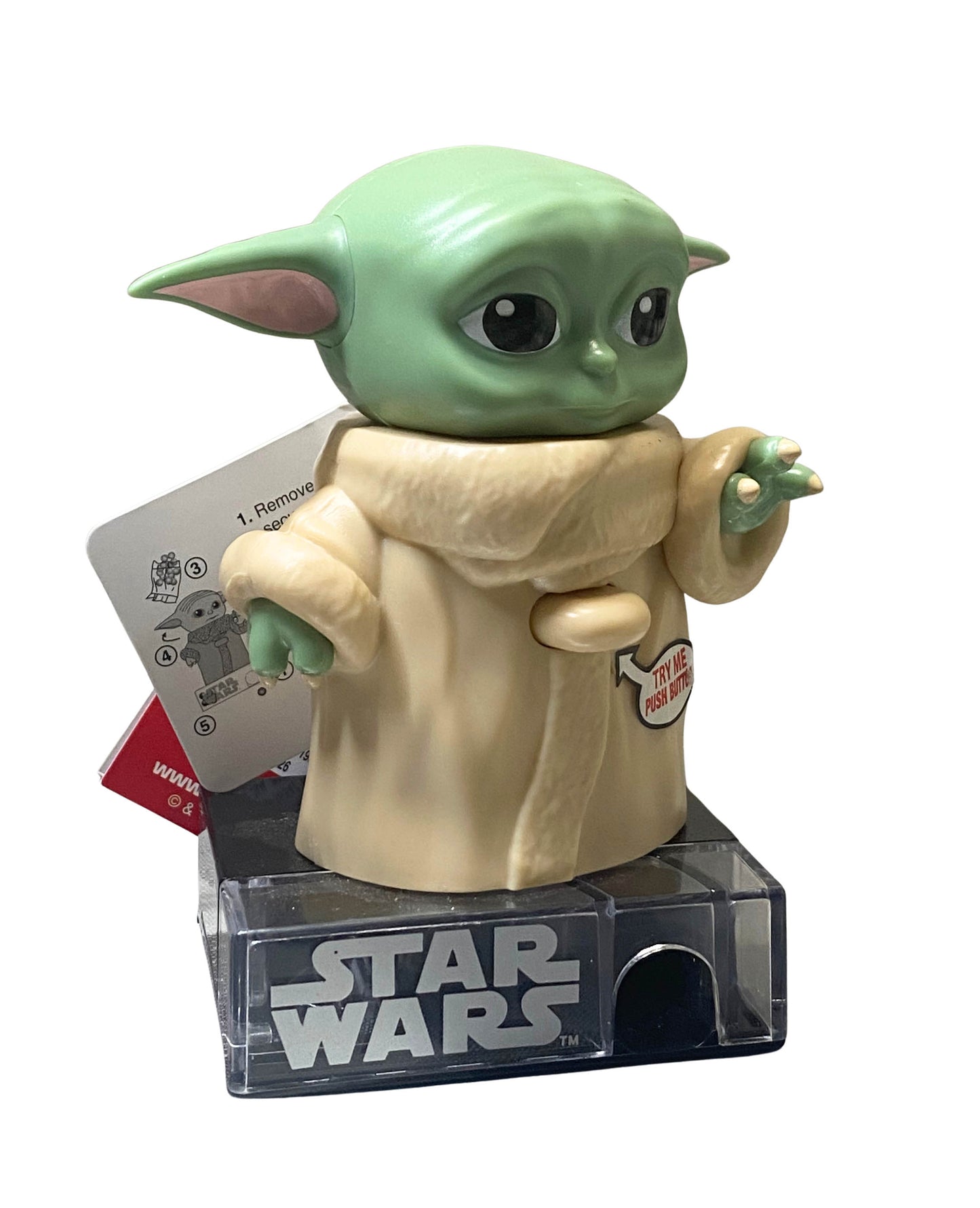 Star Wars Mandalorian Baby Yoda The Child Candy Dispenser with Sound