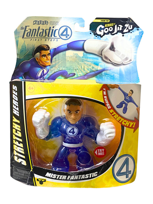 Fantastic 4 Heroes of Goo Jit Zu Mr. Fantastic Stretchy Figure