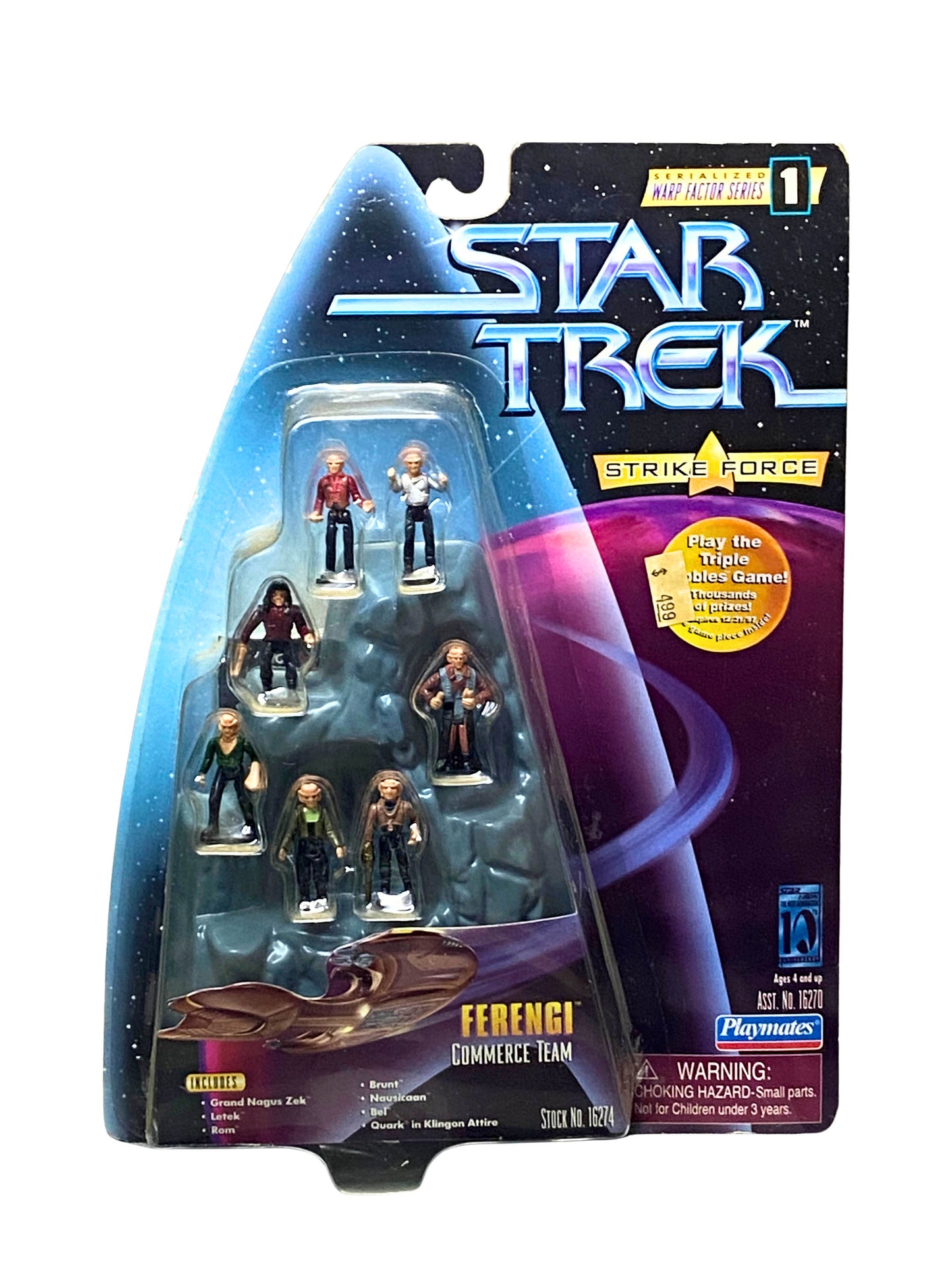 Star Trek Strike Force Ferengi Commerce Team
