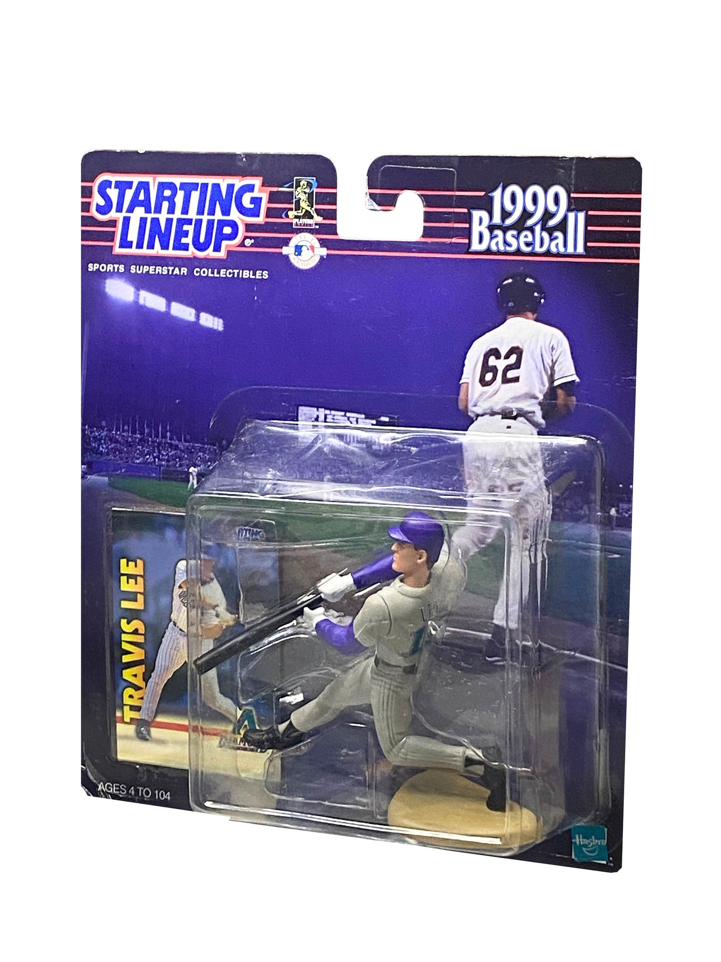 Starting Lineup MLB 1999 Diamondbacks Travis Lee Figure & Card