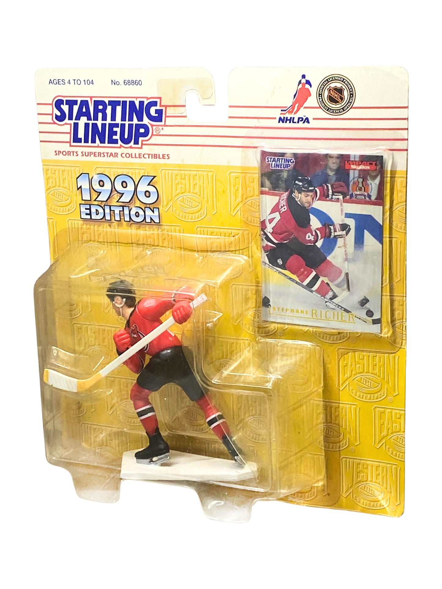 1996 STARTING LINEUP KENNER NIP STEPHANE RICHER NEW JERSEY DEVILS