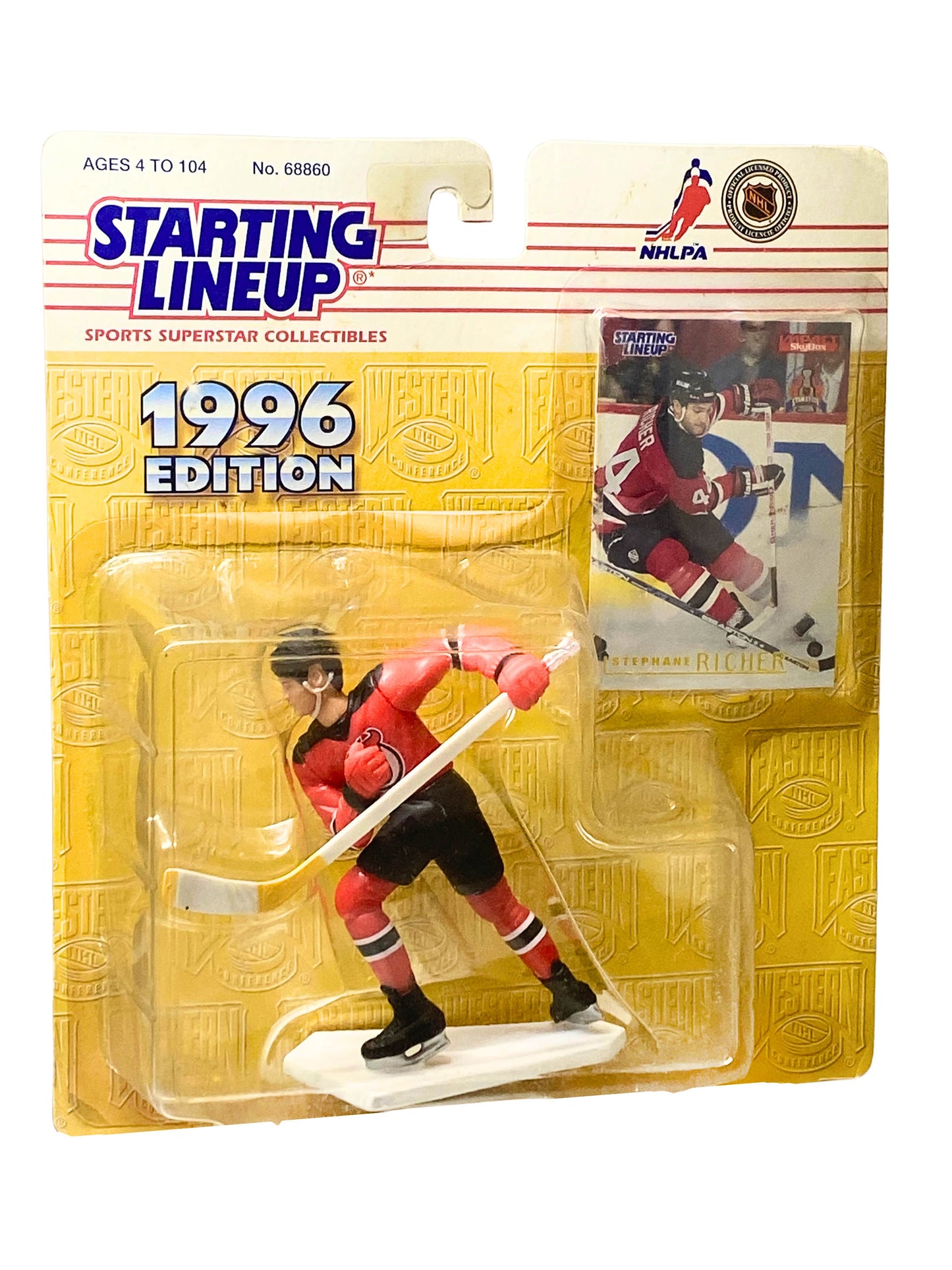 1996 STARTING LINEUP KENNER NIP STEPHANE RICHER NEW JERSEY DEVILS