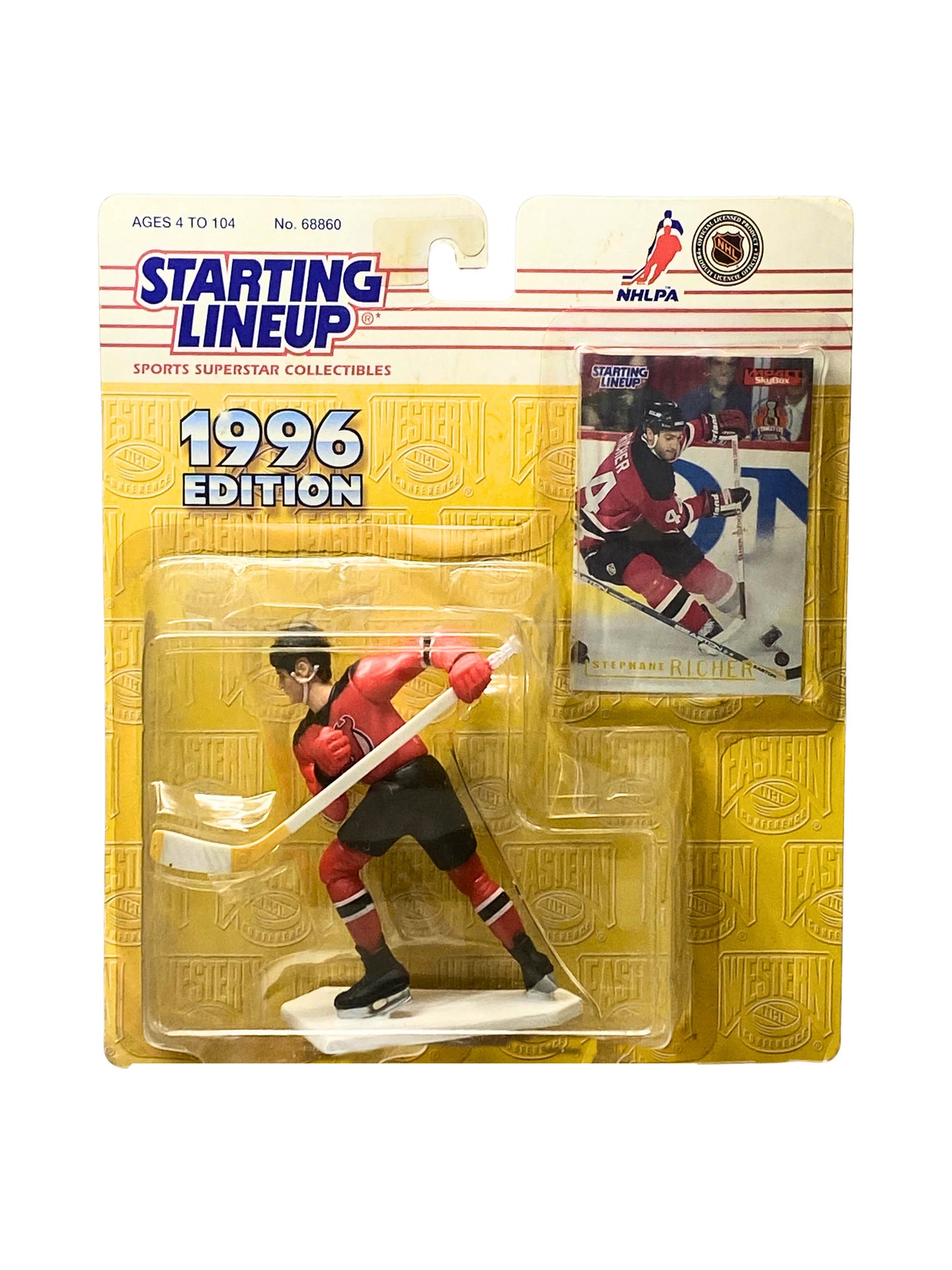 1996 STARTING LINEUP KENNER NIP STEPHANE RICHER NEW JERSEY DEVILS