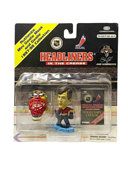 John Vanbiesbrouck Headliners In The Crease NHL 1997-98 Goalie Figure 022025AST2
