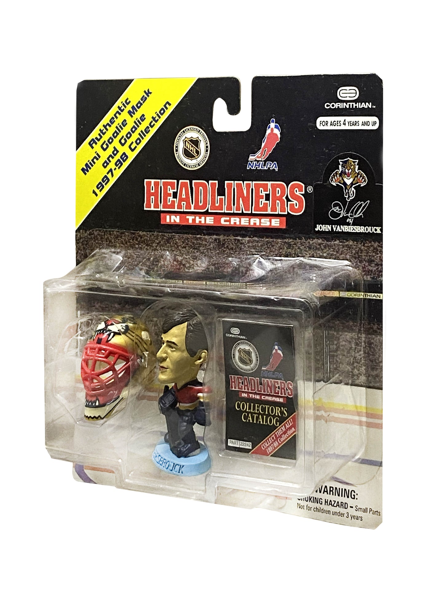 John Vanbiesbrouck Headliners In The Crease NHL 1997-98 Goalie Figure 022025AST2