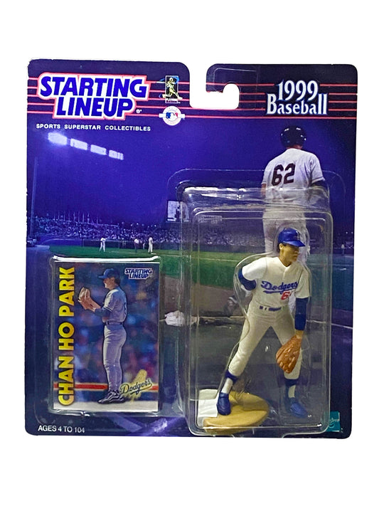 1999 Starting Lineup CHAN HO PARK Los Angeles Dodgers #61 Action Fig. & Card NOS