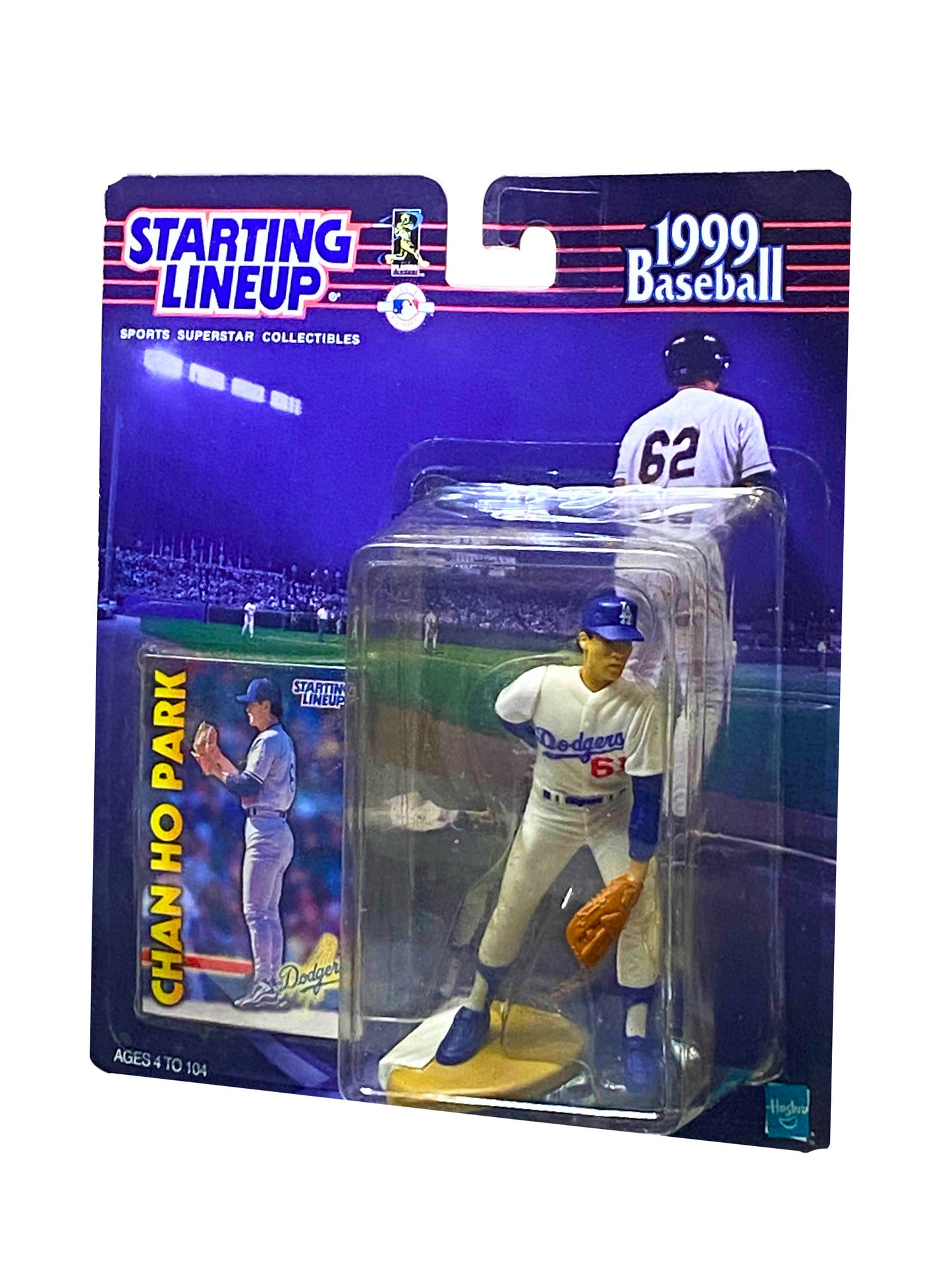 1999 Starting Lineup CHAN HO PARK Los Angeles Dodgers #61 Action Fig. & Card NOS