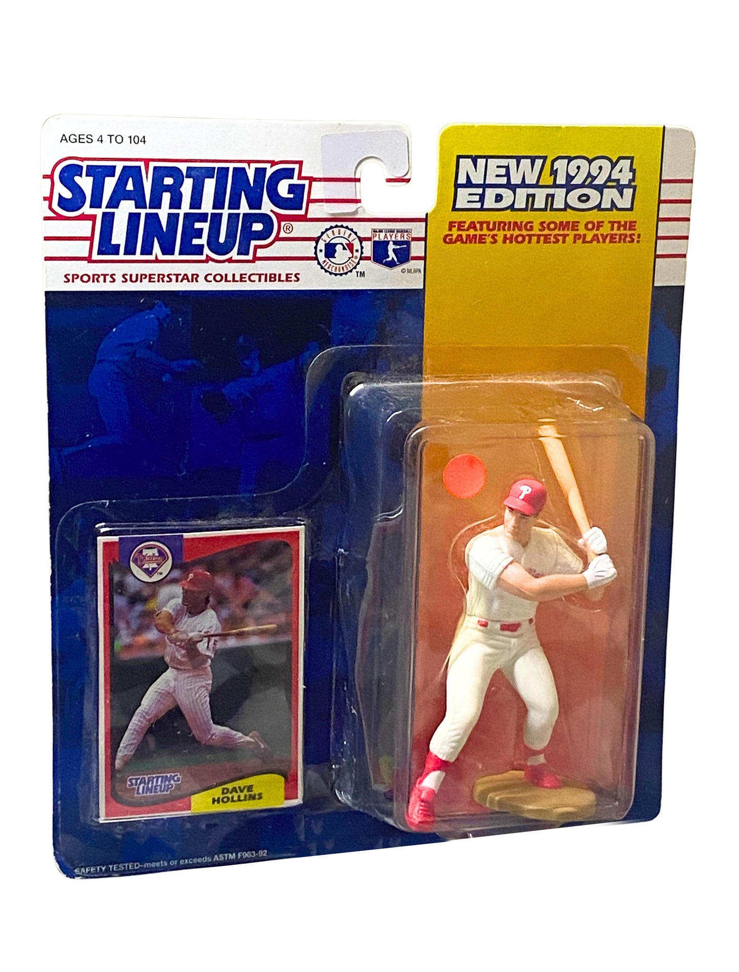 1994 Rookie Starting Lineup MLB Dave Hollins, Philadelphia Phillies