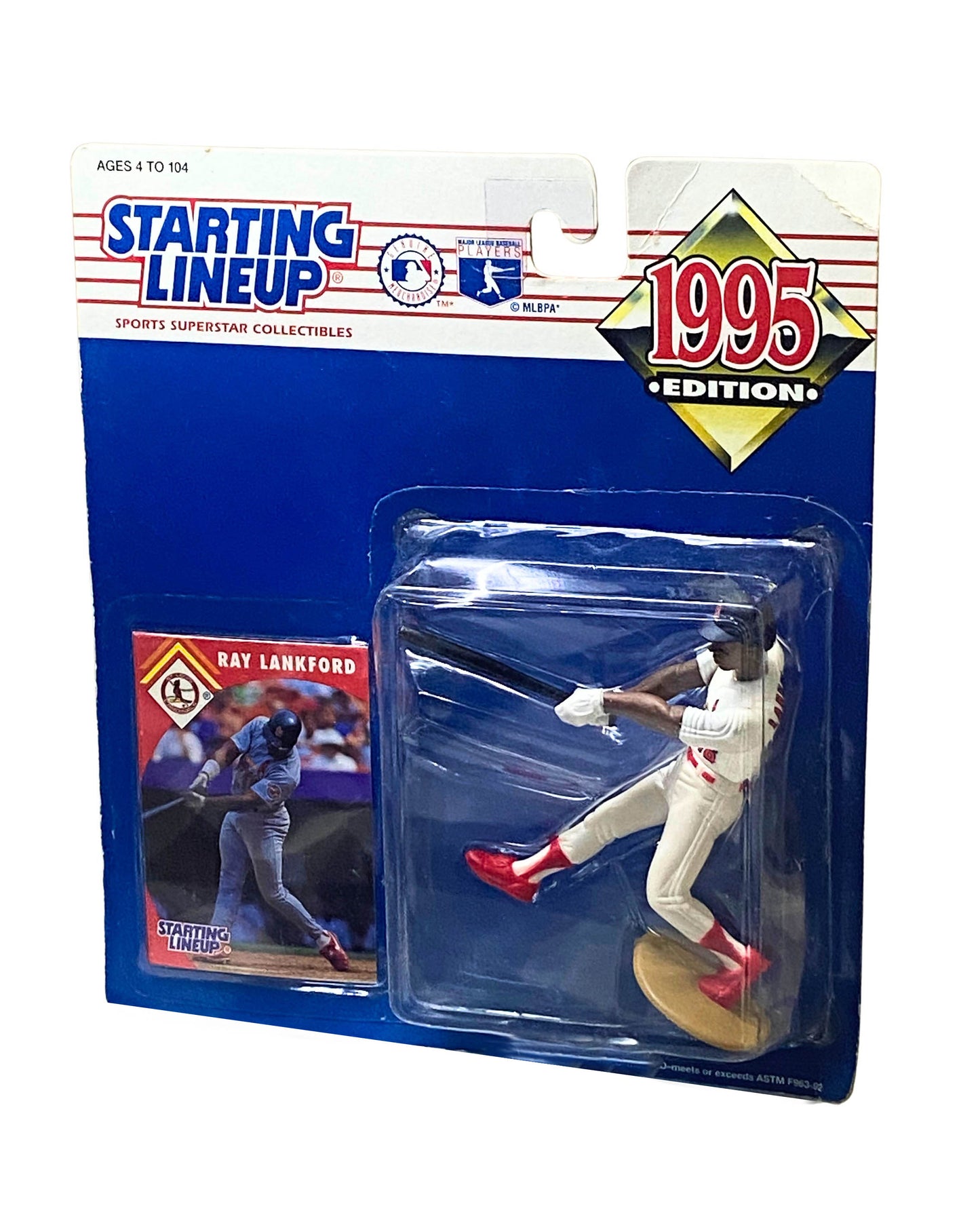 1995 Starting Lineup SLU MLB Figure RAY LANKFORD, St. Louis Cardinals