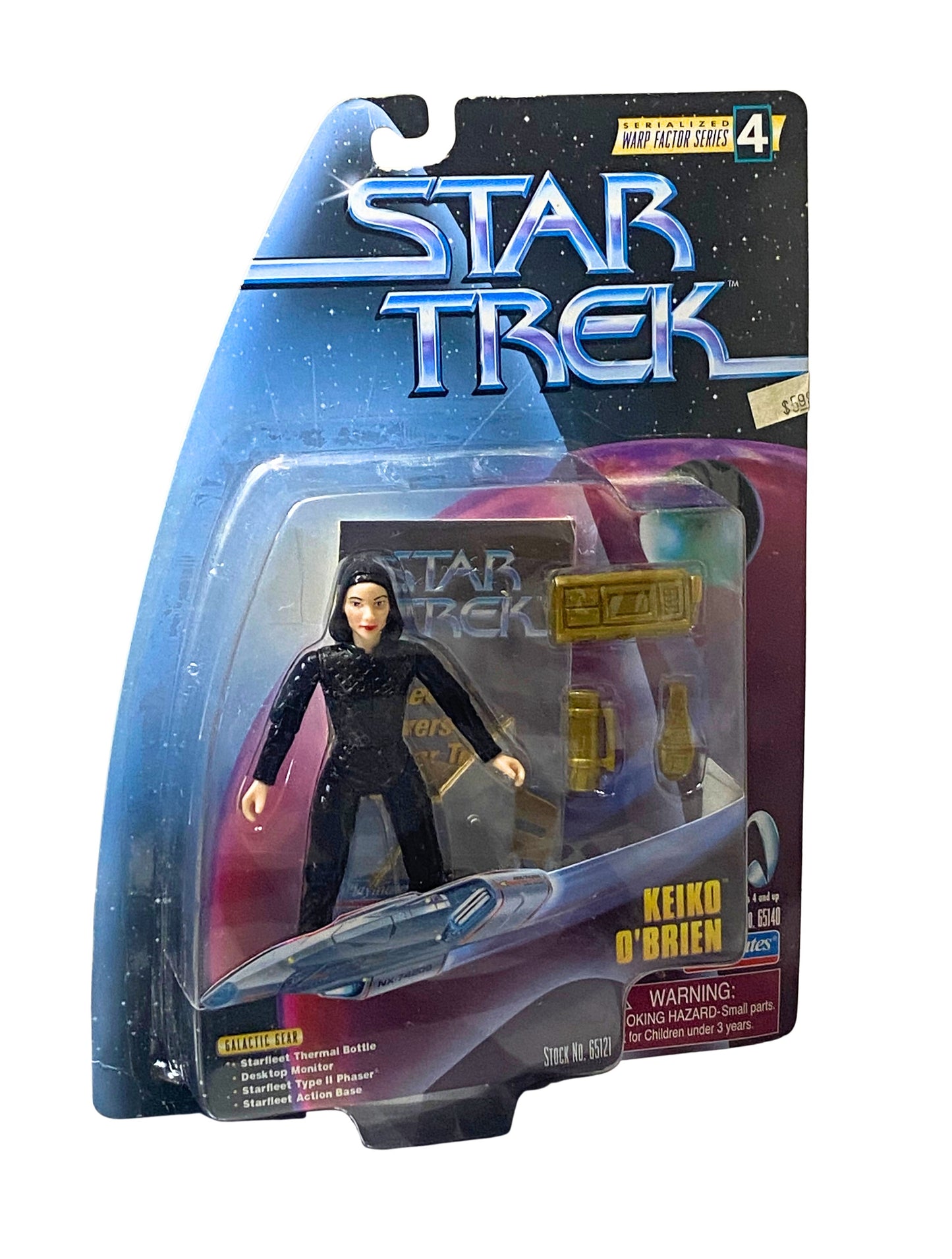 1998 Star Trek Playmates Keiko O’Brien Vintage Warp Factor Collectable Figure