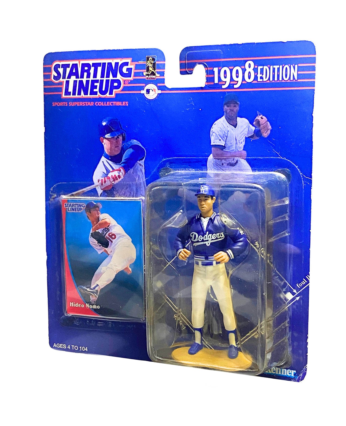 Starting Lineup 1998 Baseball Edition Hideo Nomo 4+" Action Figure