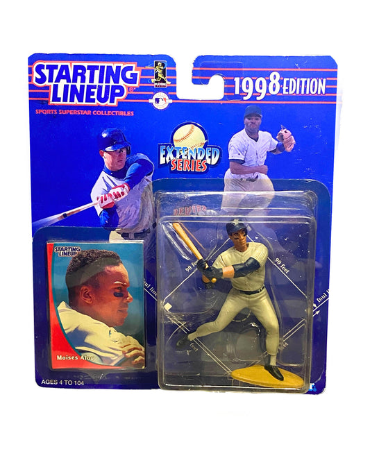 1998 Edition Kenner Starting Lineup -  Moises Alou - Figure On Display Card