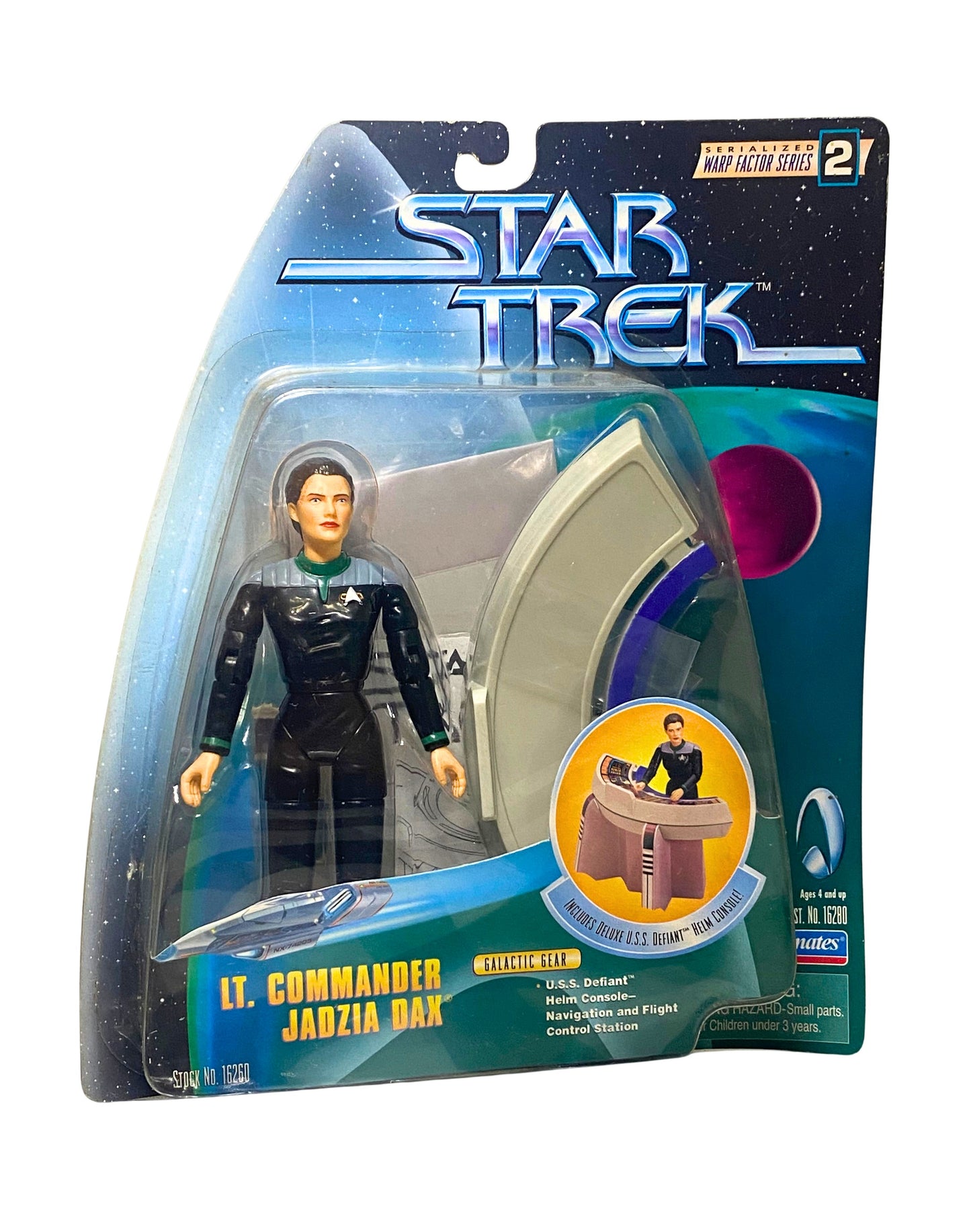 Star Trek Warp Factor Series 2 Lt. Commander Jadzia Dax Playmates 16260 DS9