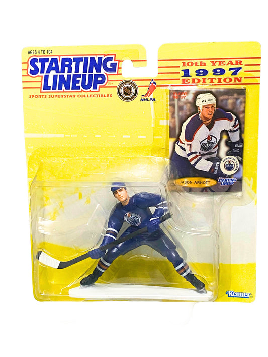 Vintage 1997 Starting Lineup NHL Jason ARNOTT (Oilers) Hockey Card
