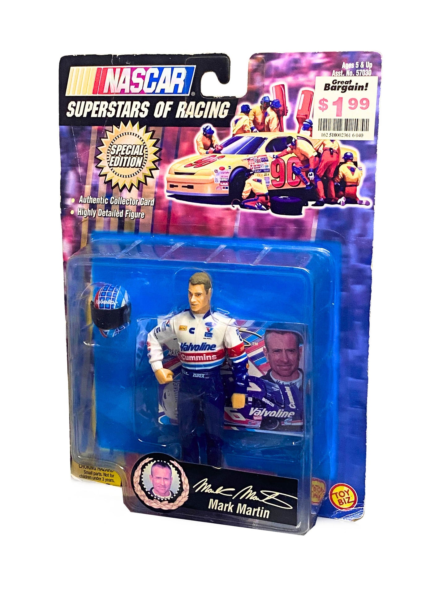 Mark Martin Nascar Superstars Of Racing Special Edition 5” Figure